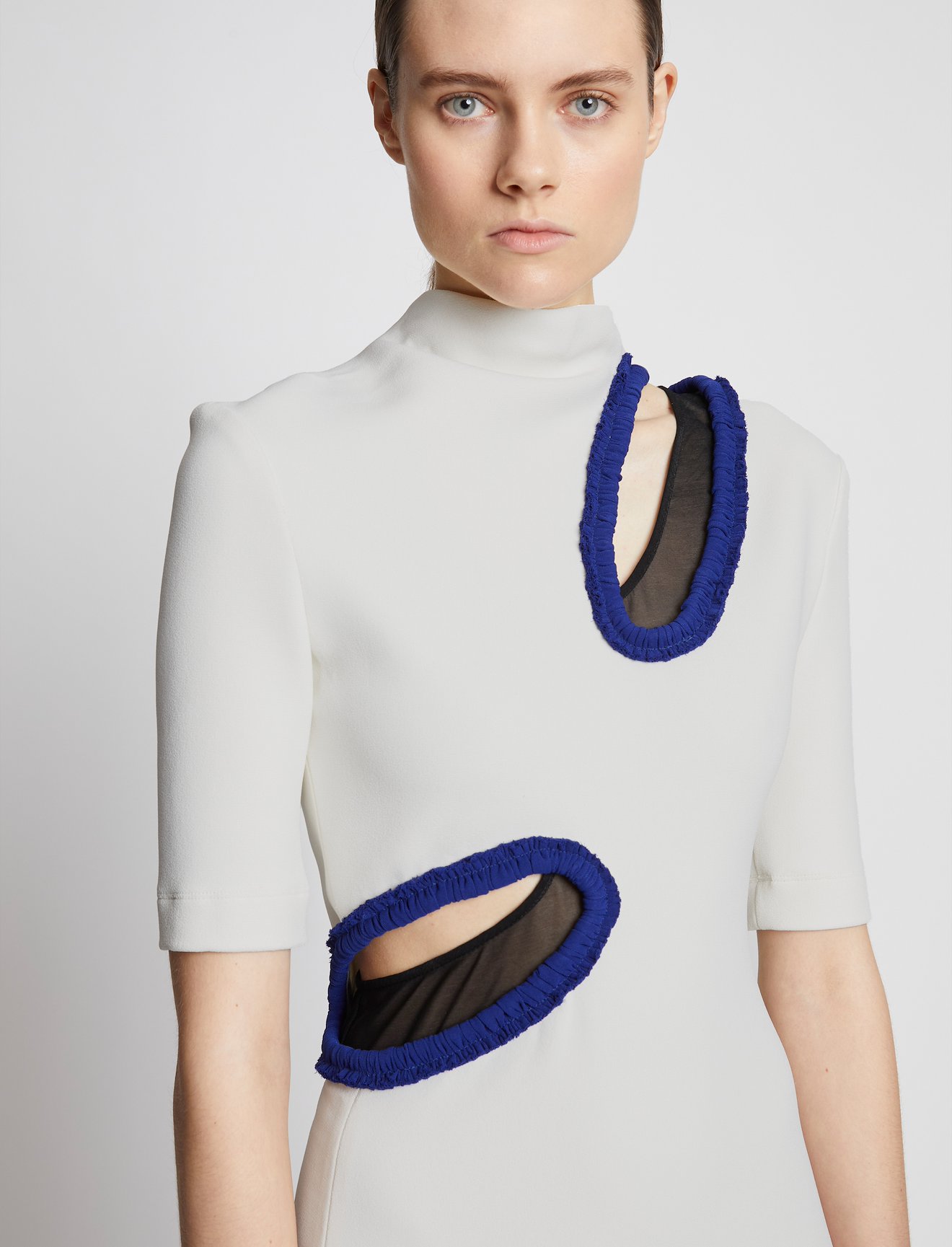 Bi-Stretch Crepe Cut Out Dress #3