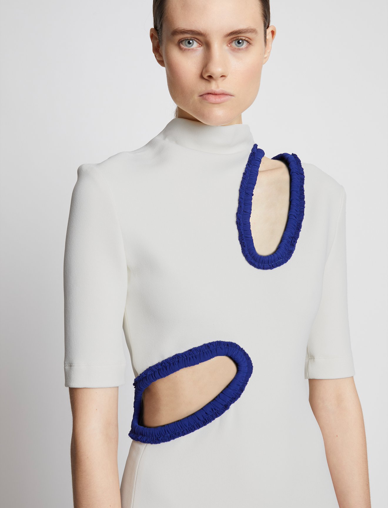 Bi-Stretch Crepe Cut Out Dress #3