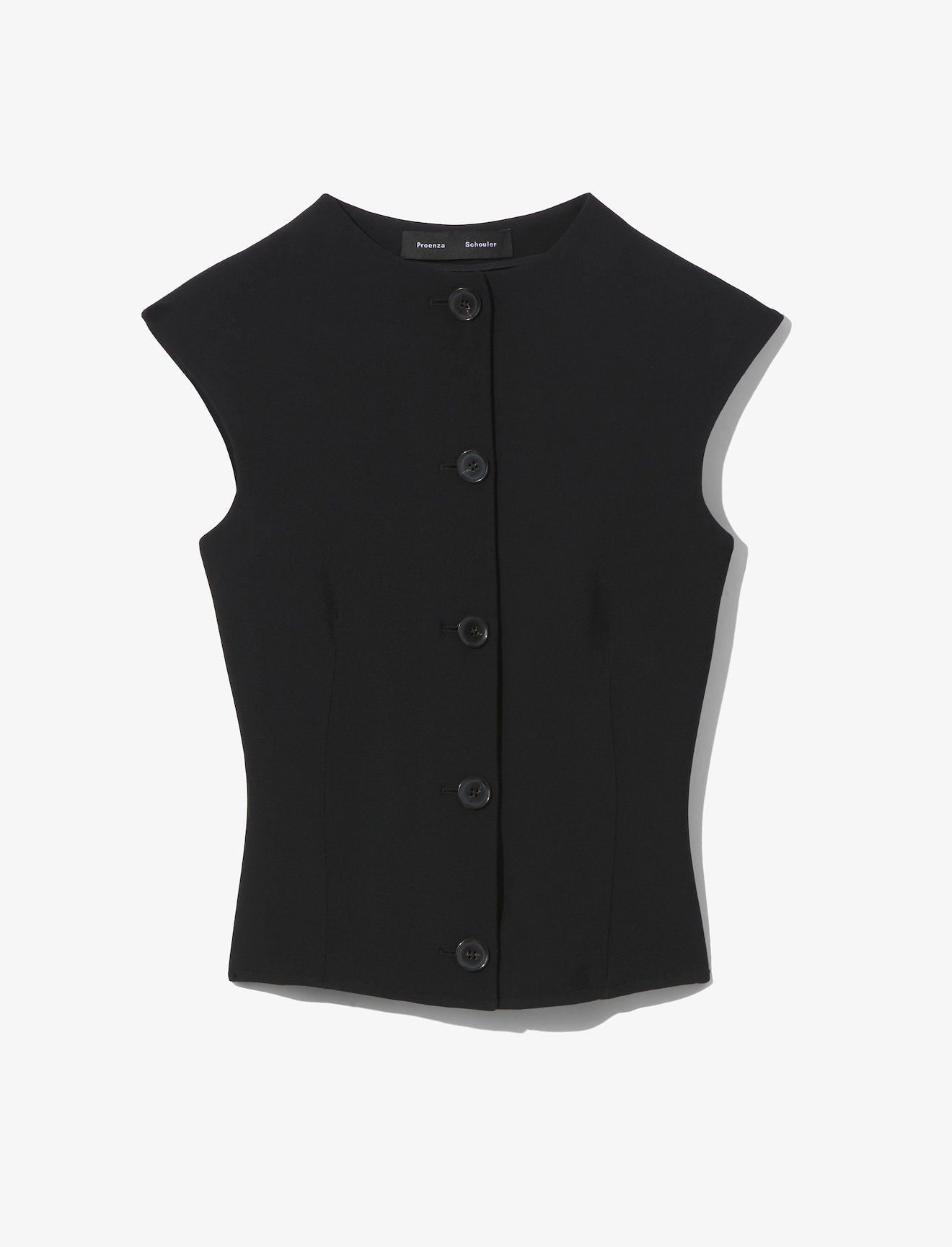 Bi-Stretch Crepe Sleeveless Top #5