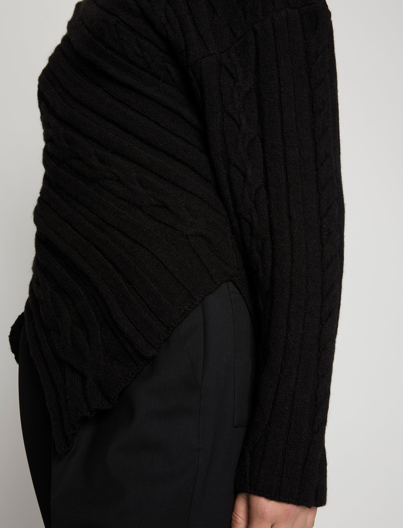 Bias Cable Sweater #4