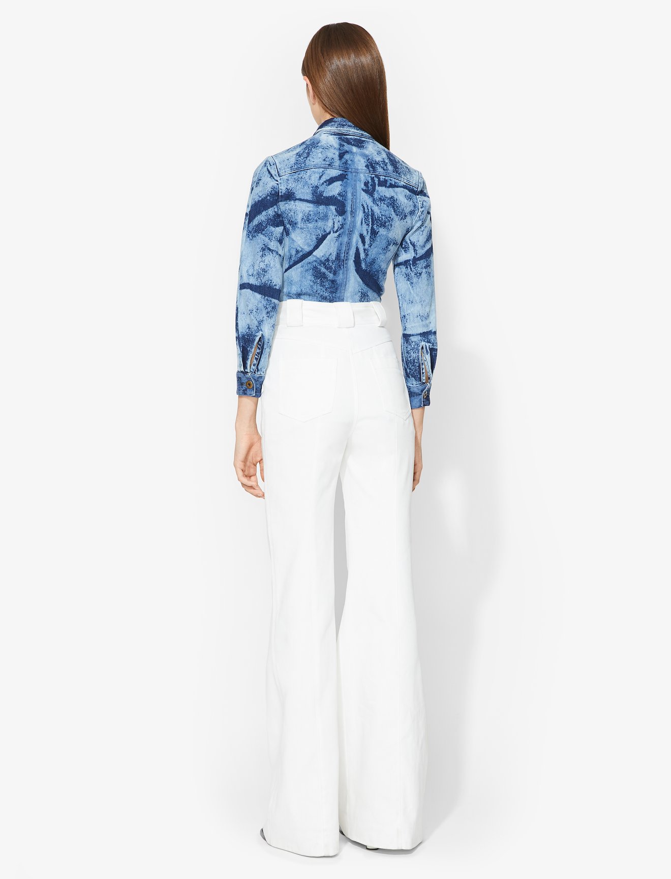 Bleached Denim Shirt #3