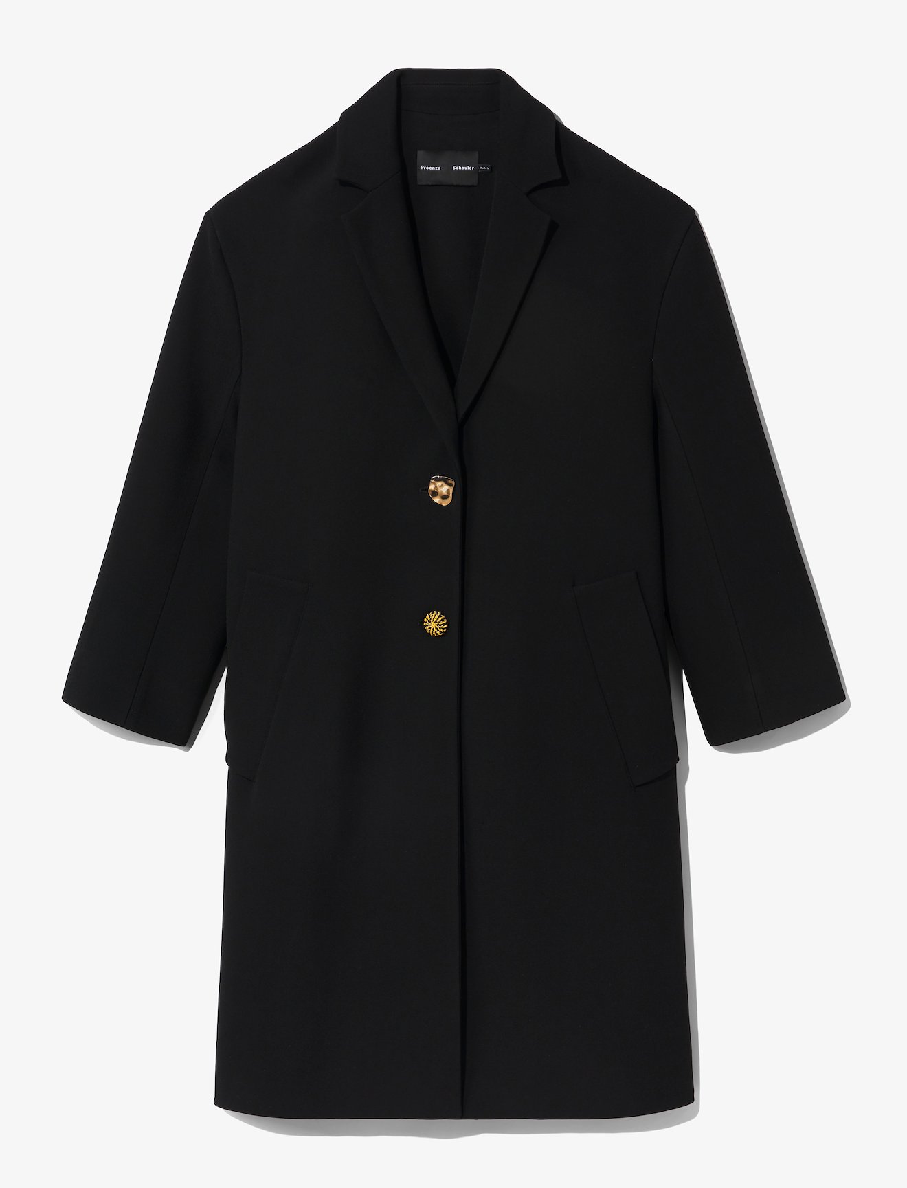 Blended Wool Oversized Coat #4