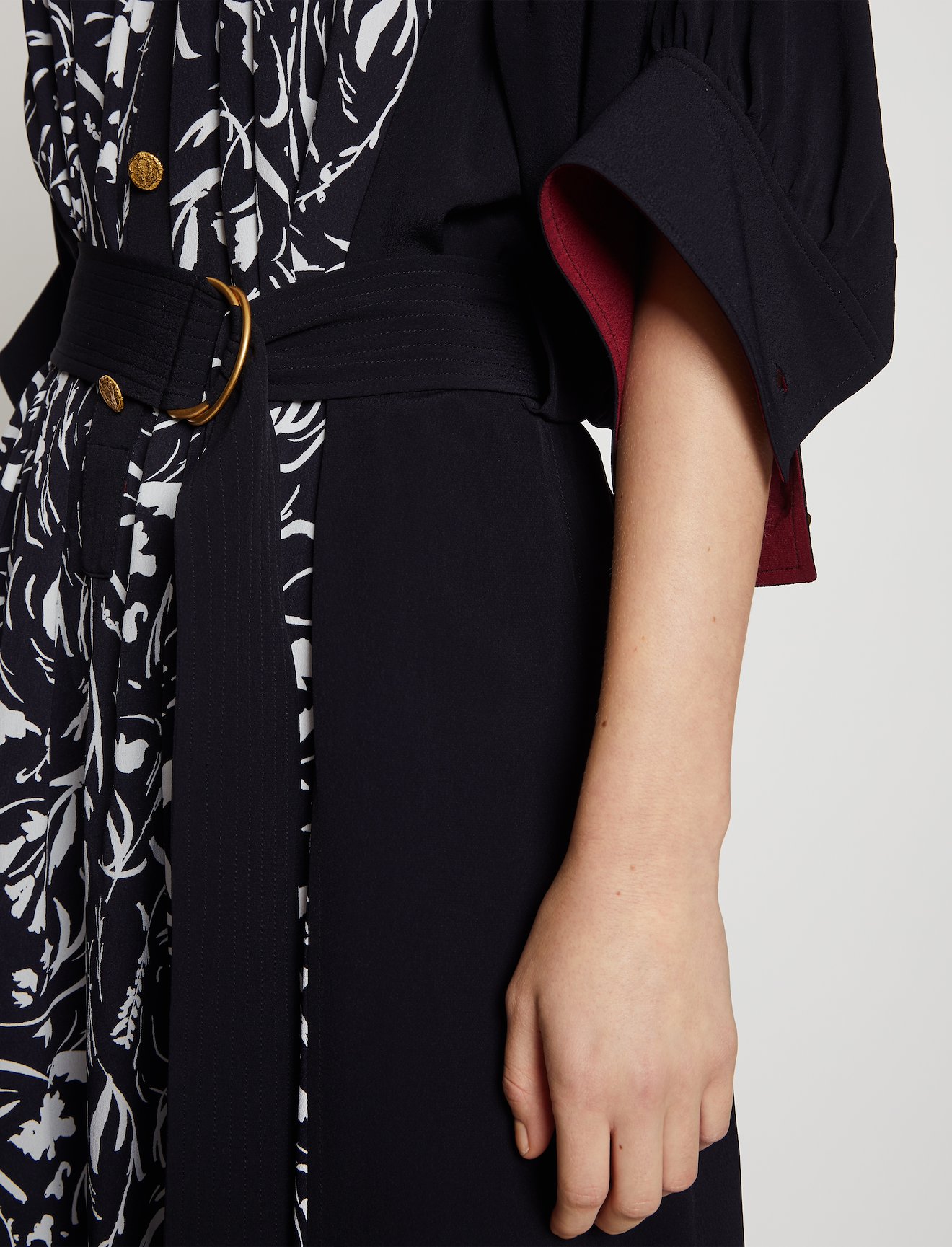 Blocked Floral Dress #3