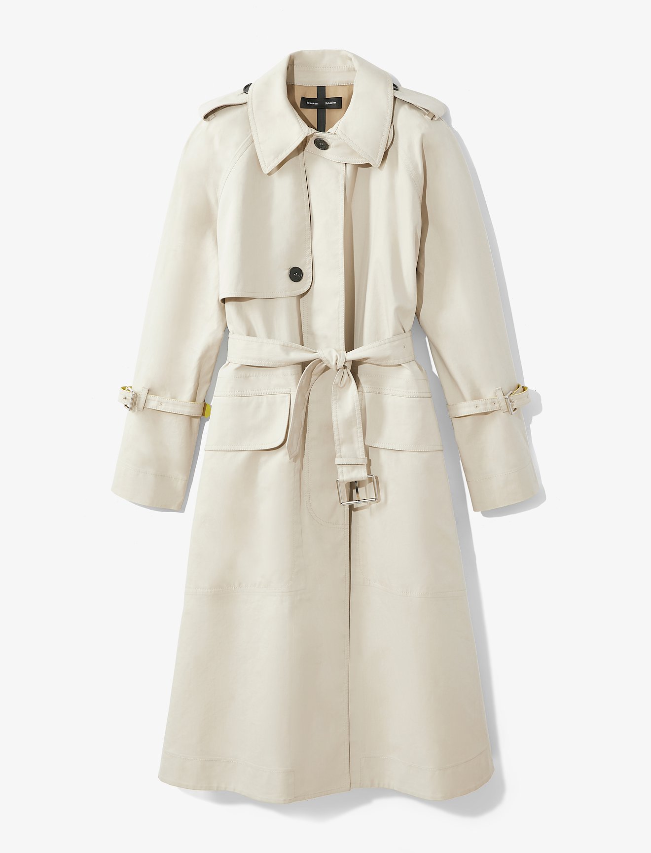 Bonded Oversized Trench Coat #4