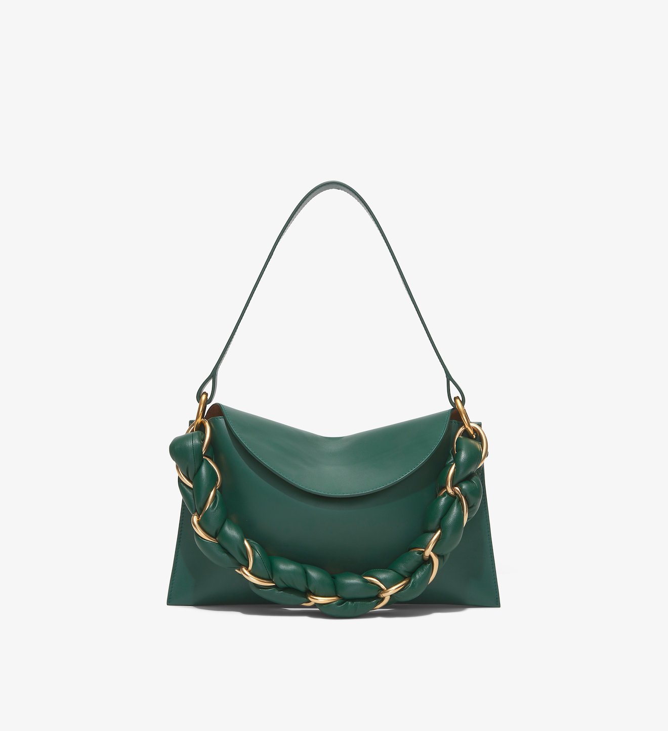 Braided Chain Shoulder Bag