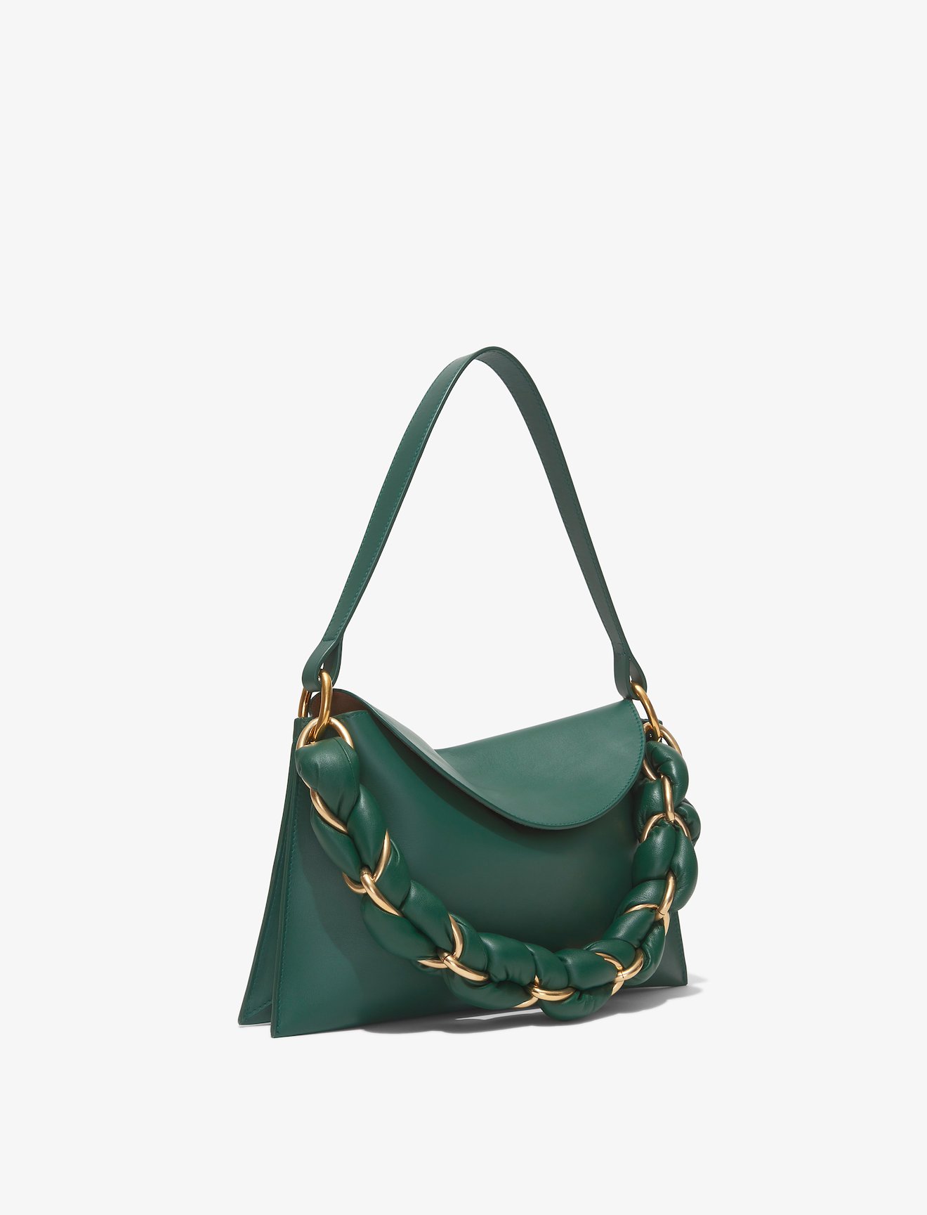 Braided Chain Shoulder Bag #1
