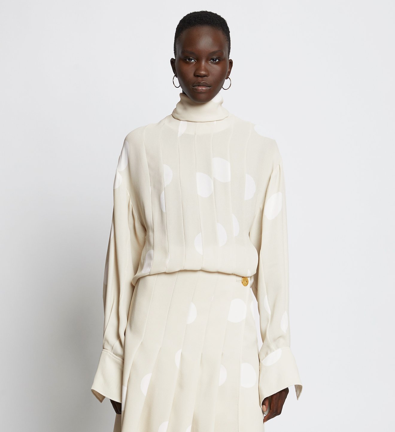Broken Dot Neckerchief Top