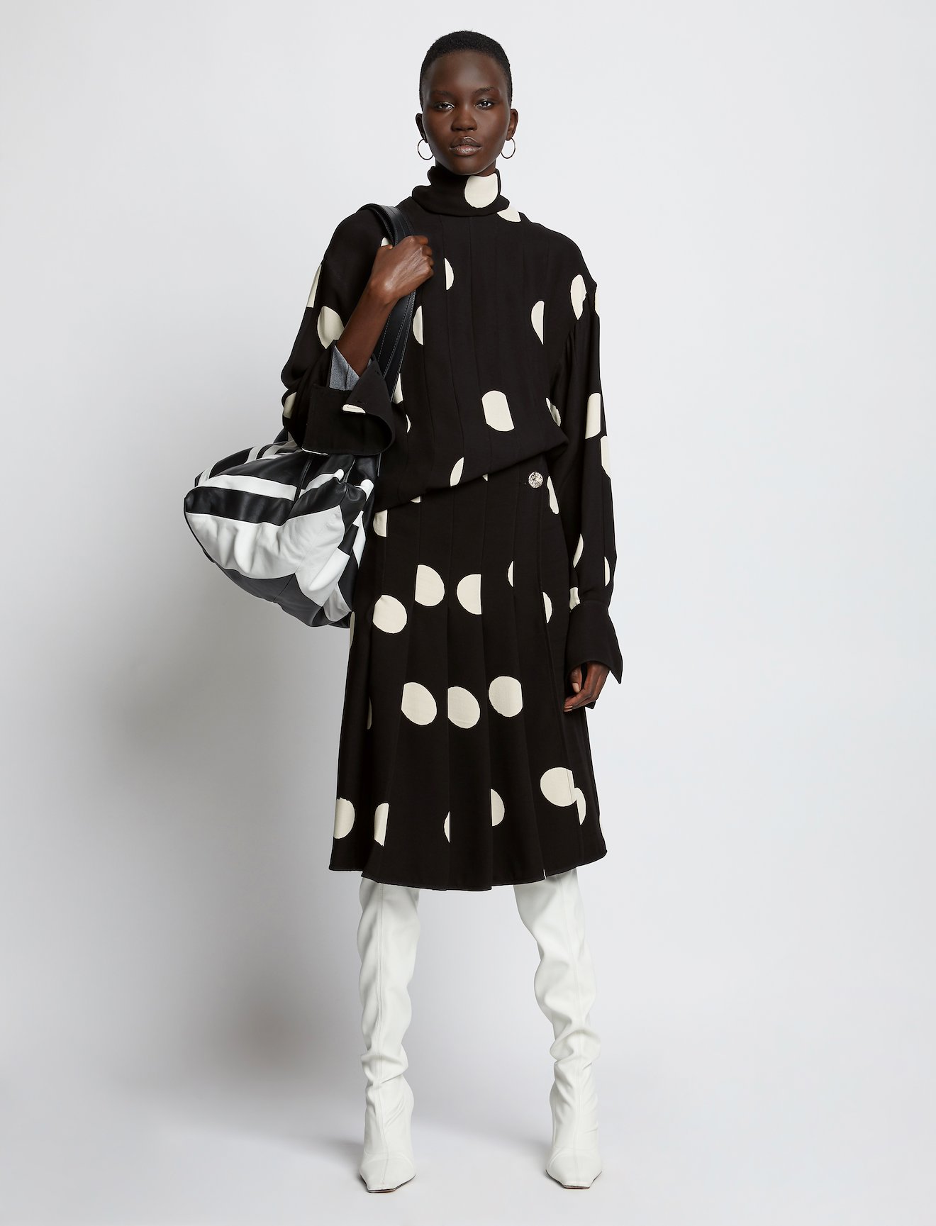 Broken Dot Neckerchief Top #1
