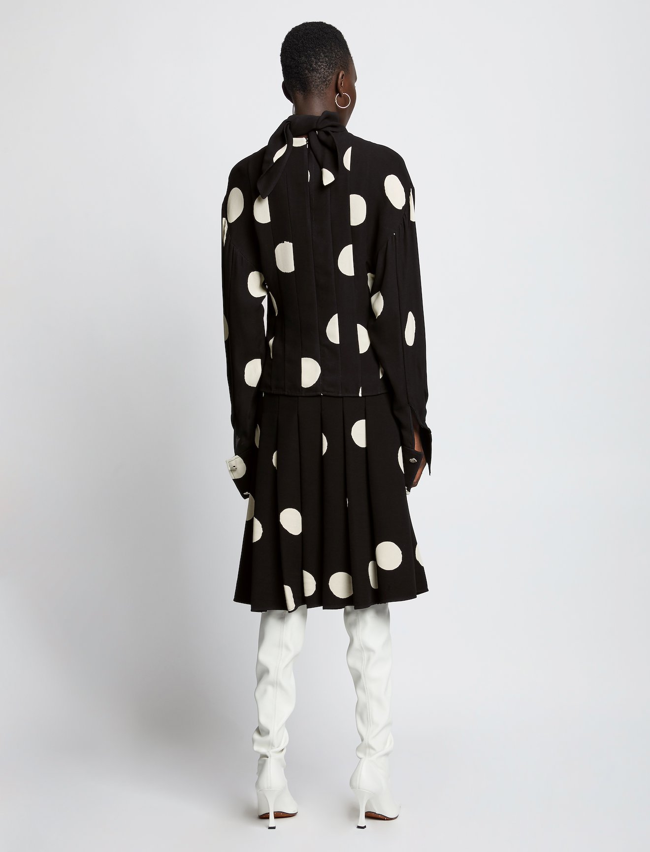 Broken Dot Neckerchief Top #2