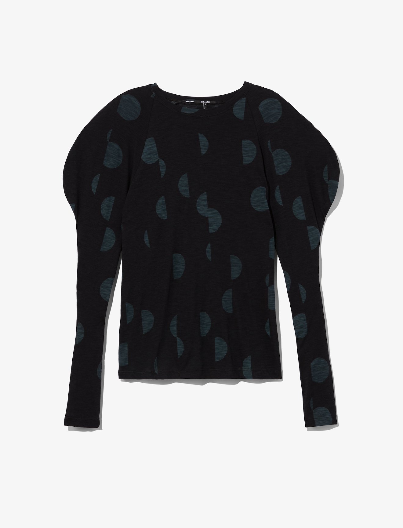 Broken Dot Puff Sleeve T-Shirt #4