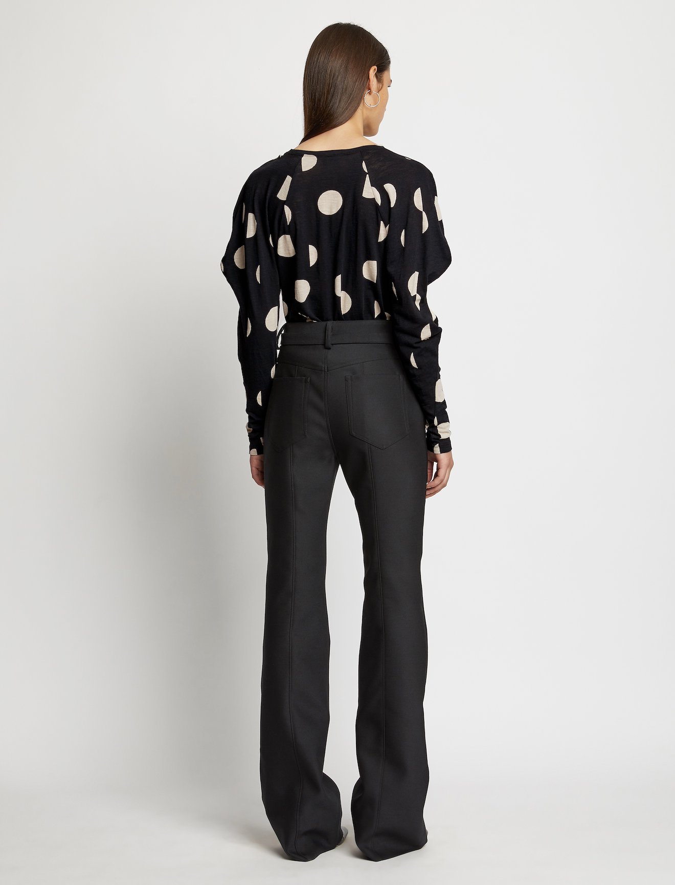Broken Dot Puff Sleeve T-Shirt #2