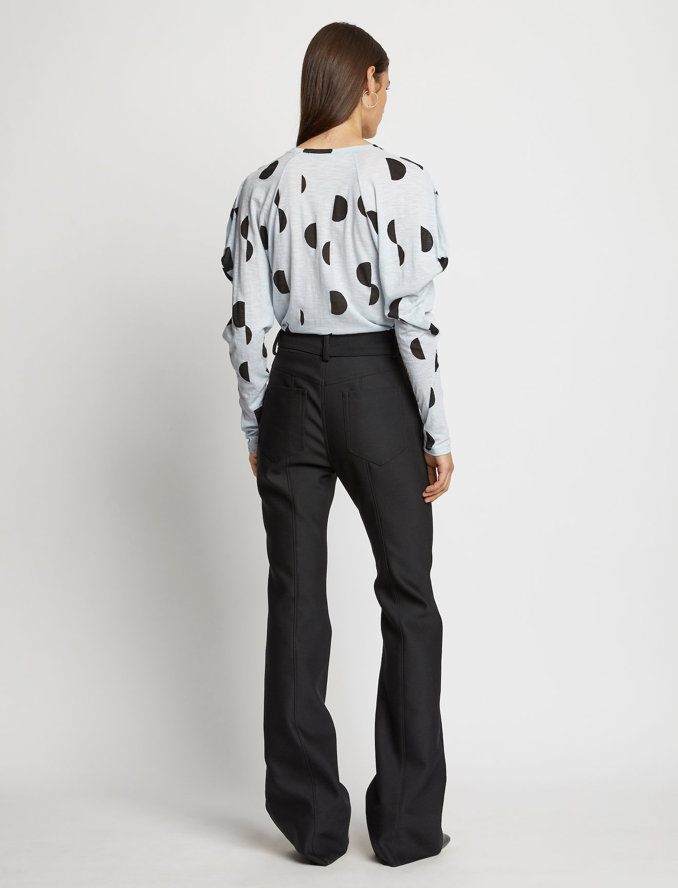 Broken Dot Puff Sleeve T-Shirt #2