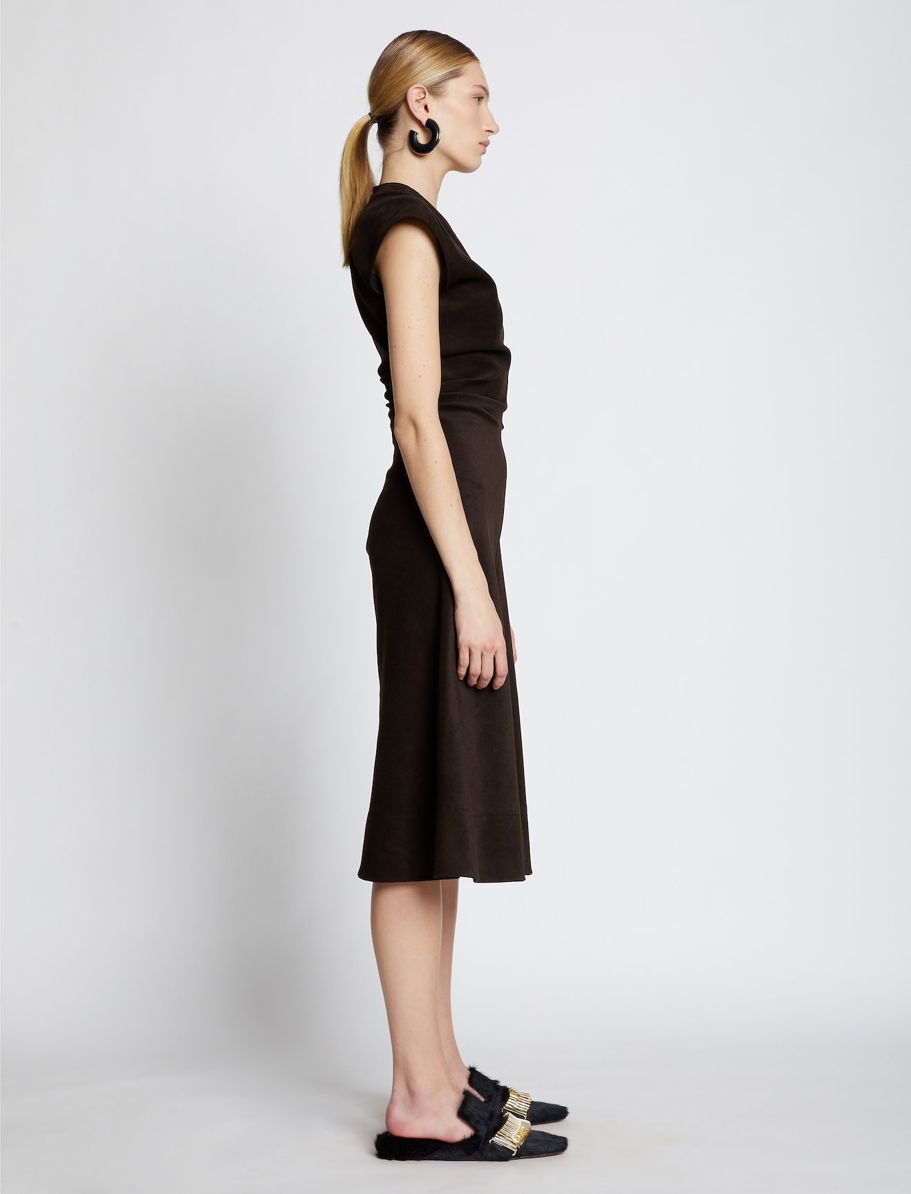 Brushed Short Sleeve Dress #1