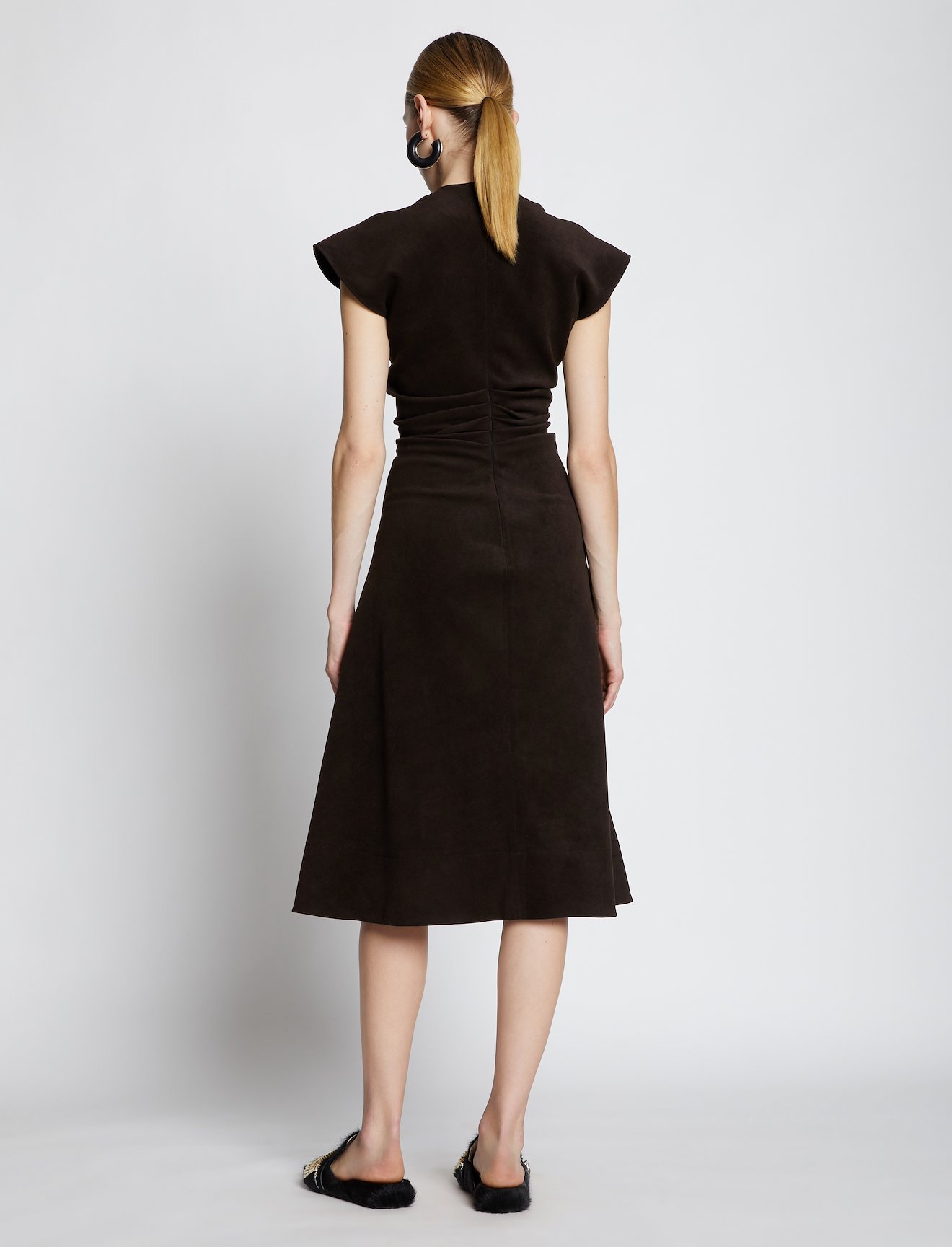 Brushed Short Sleeve Dress #2