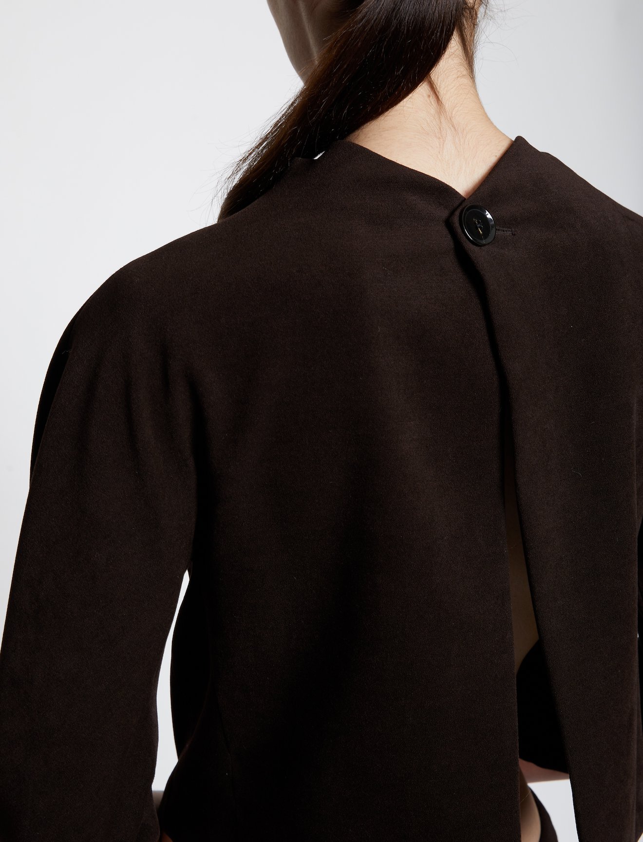 Brushed Viscose Cut Out Dress #3