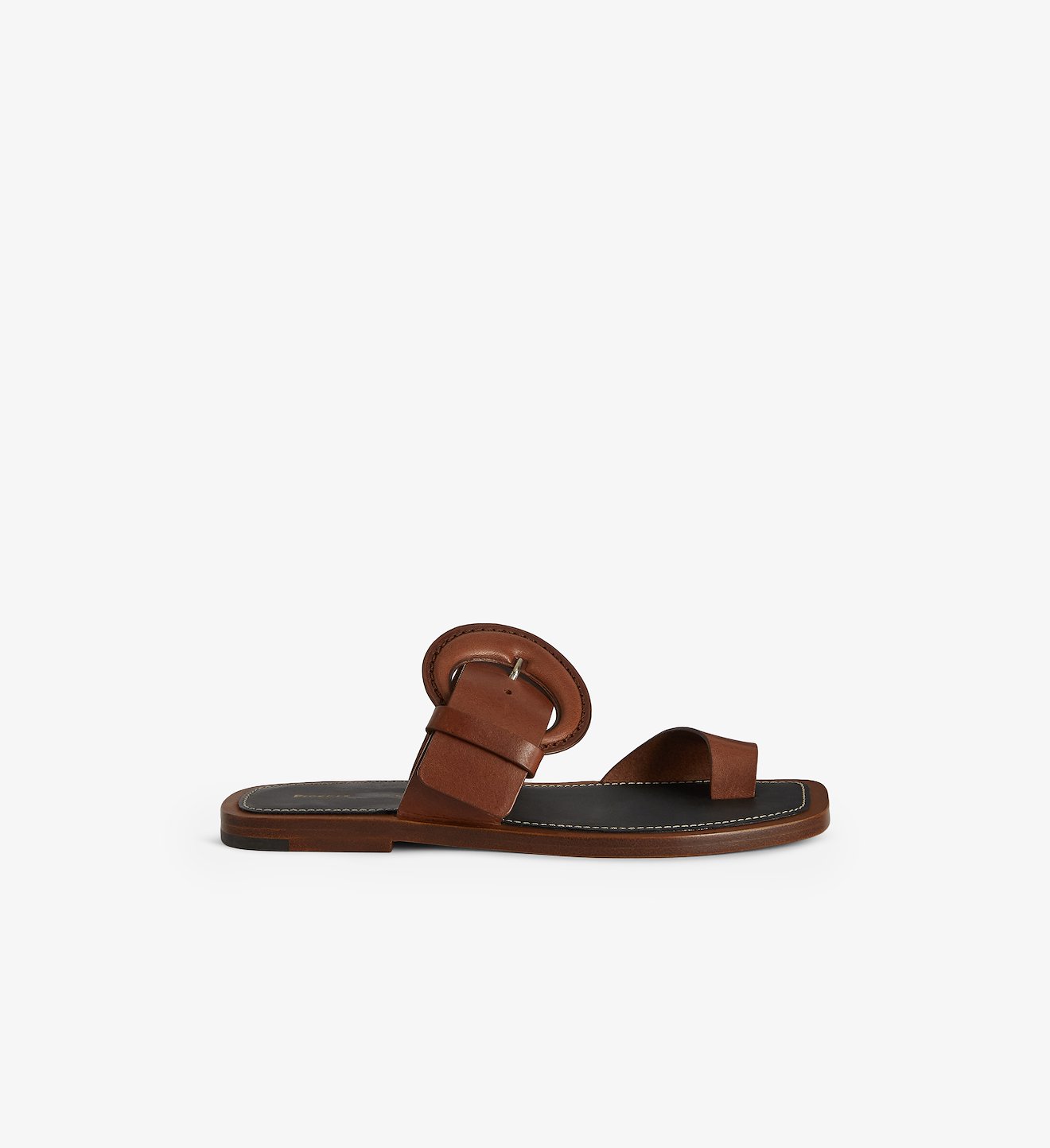 Buckle Toe Ring Slides