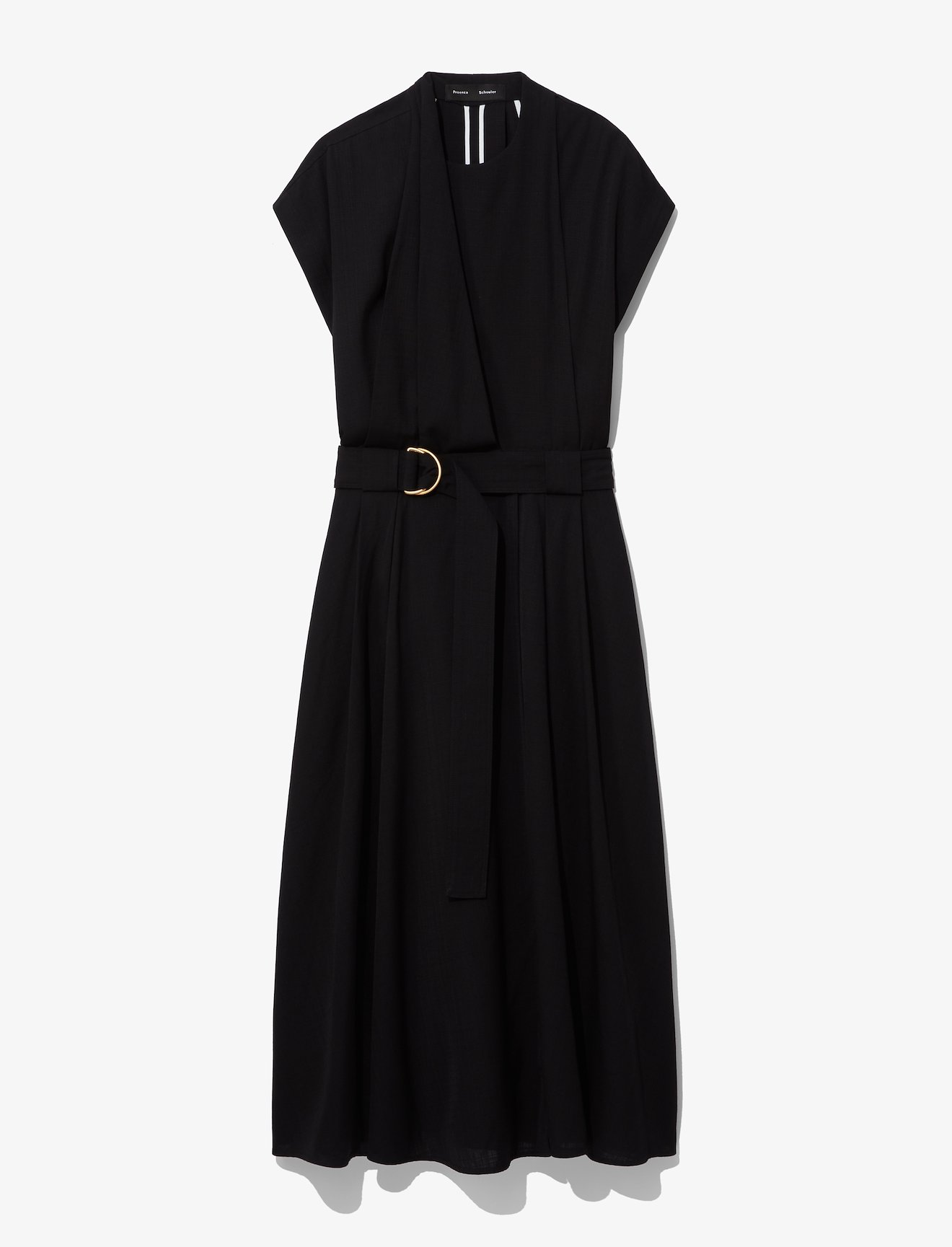 buckled wrap dress #4