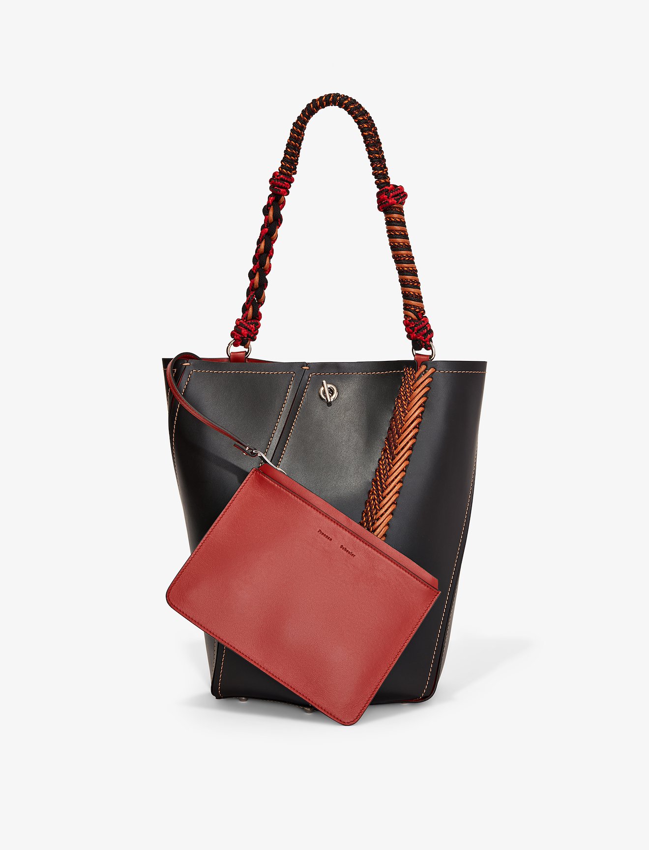 Bungee Crochet Medium Hex Bucket Bag #1
