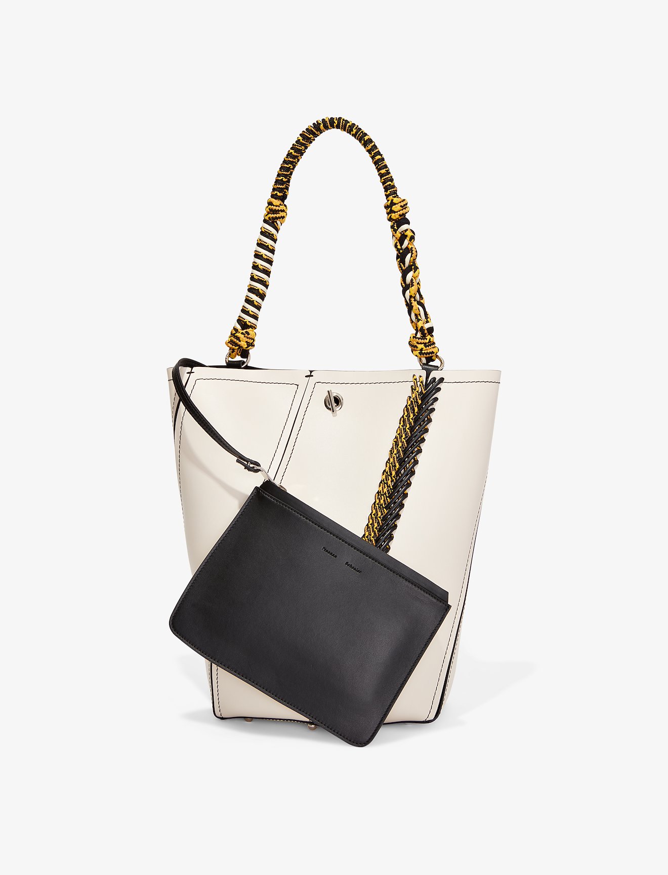 Bungee Crochet Medium Hex Bucket Bag #1
