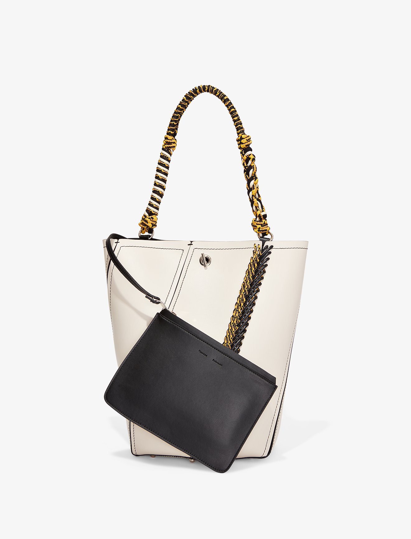 Bungee Crochet Medium Hex Bucket Bag #1