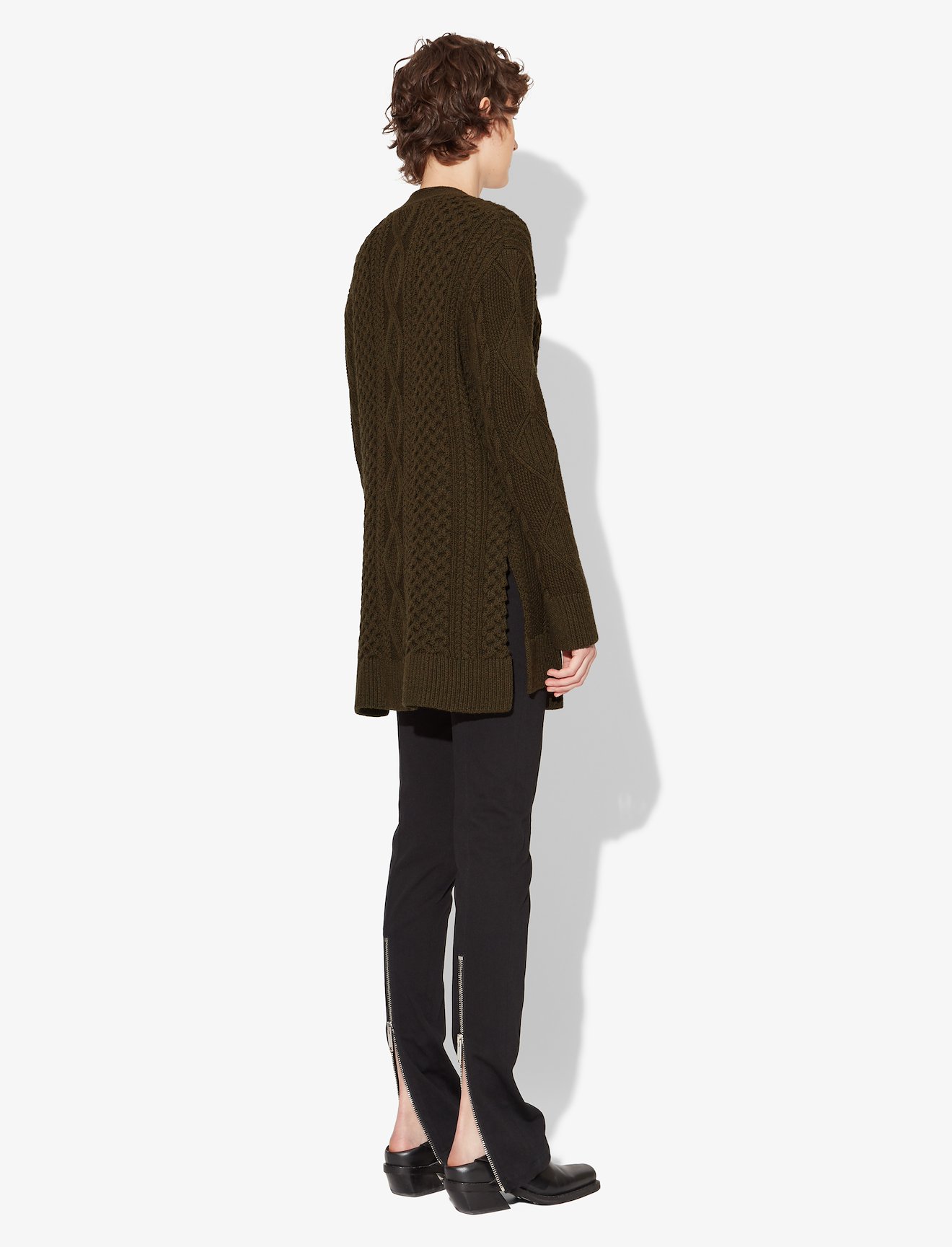 Cable Knit Robe Cardigan #2