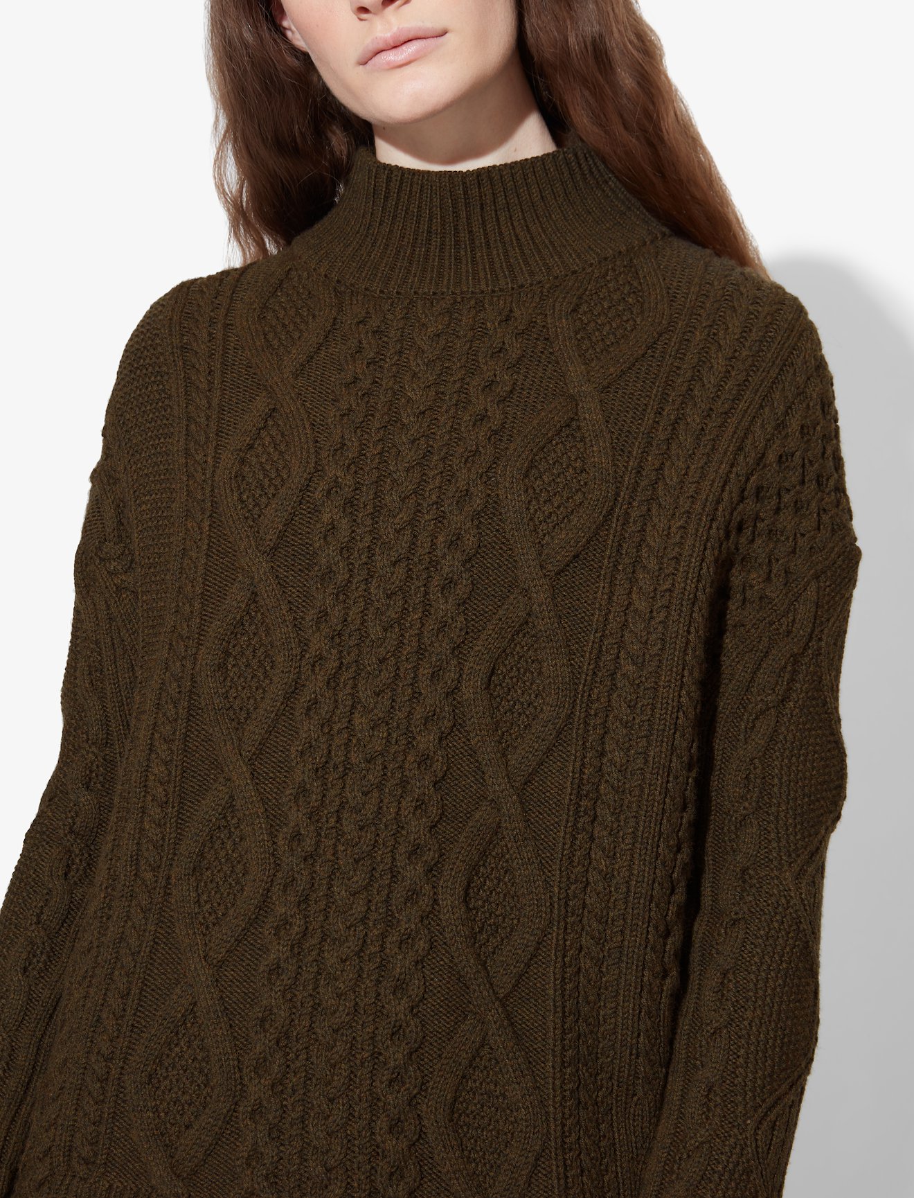 Cable Knit Turtleneck #3