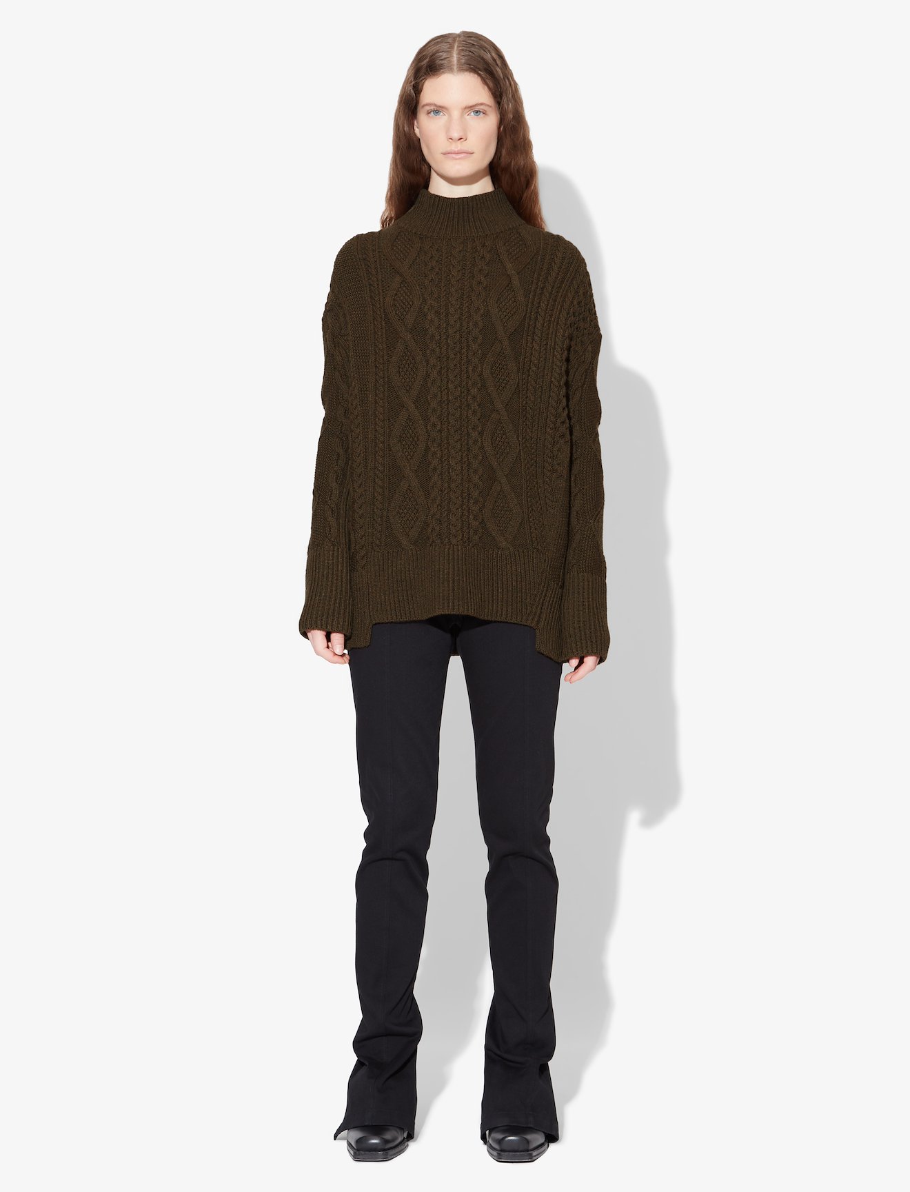 Cable Knit Turtleneck #1