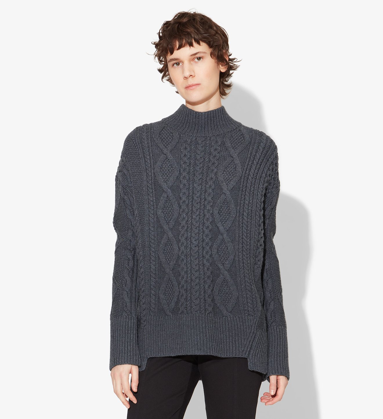 Cable Knit Turtleneck