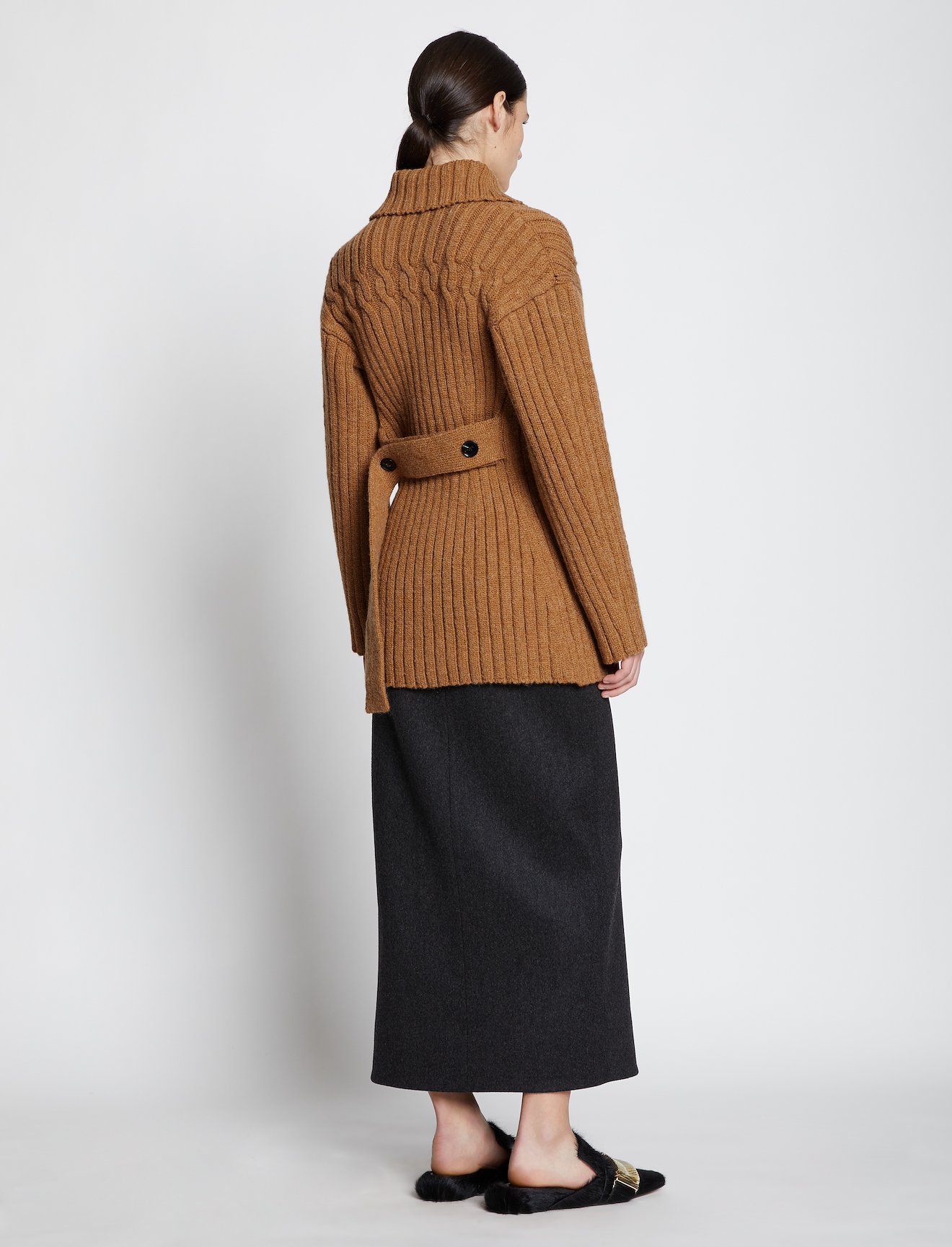Cable Rib Cardigan #3