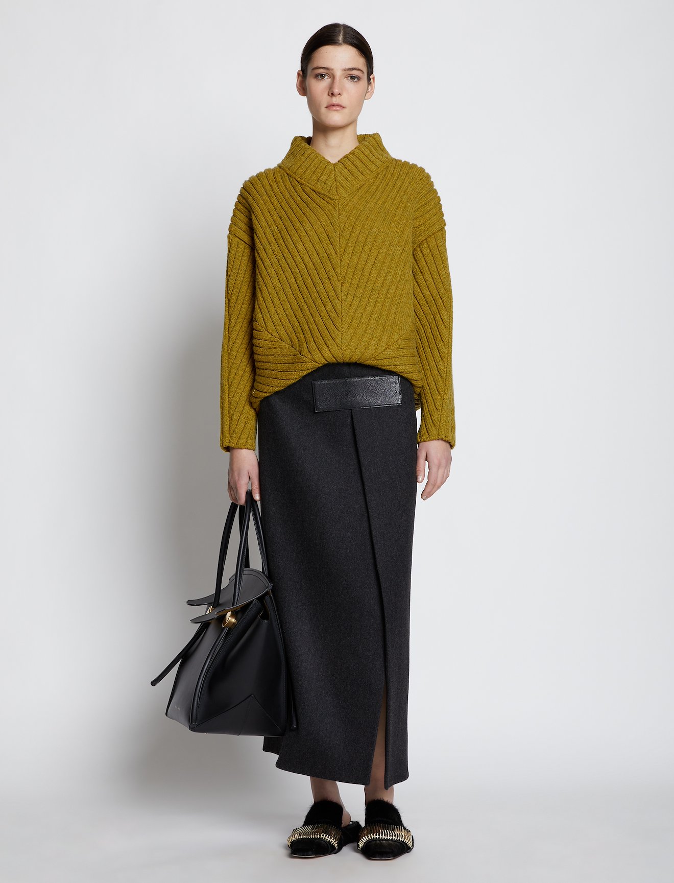 Cable Rib Sweater #1