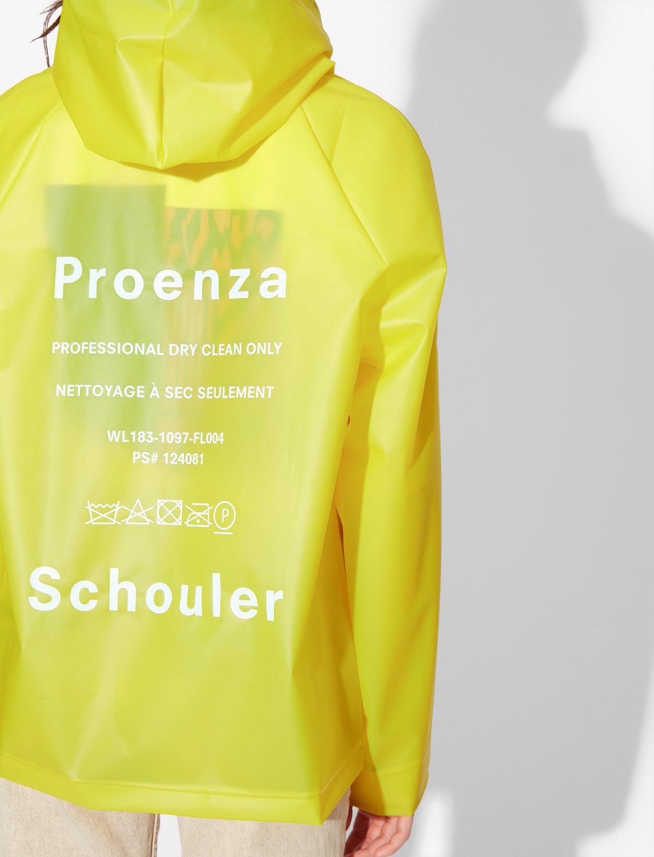 Care Label Raincoat #3