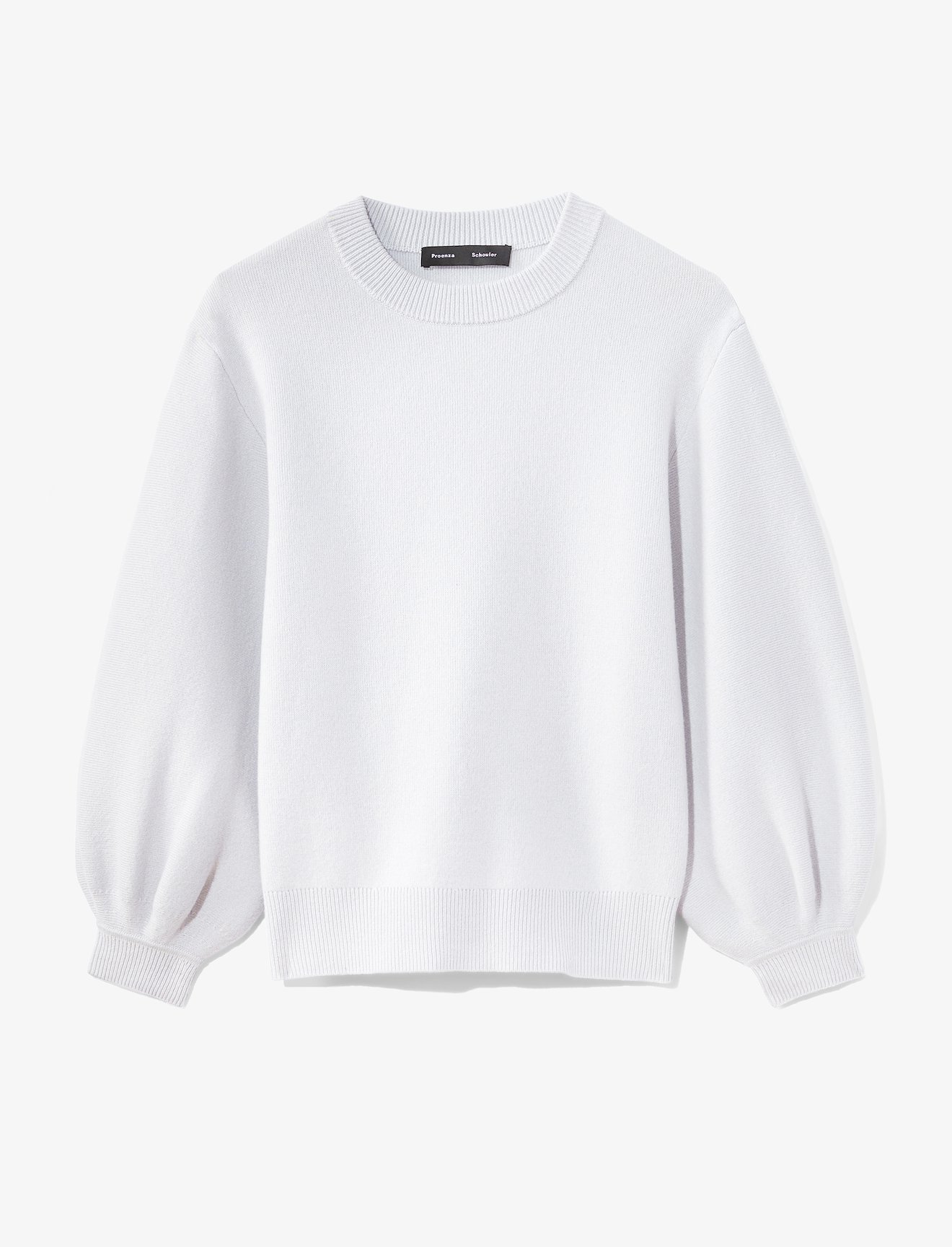 Cashmere Puff Sleeve Sweater #5