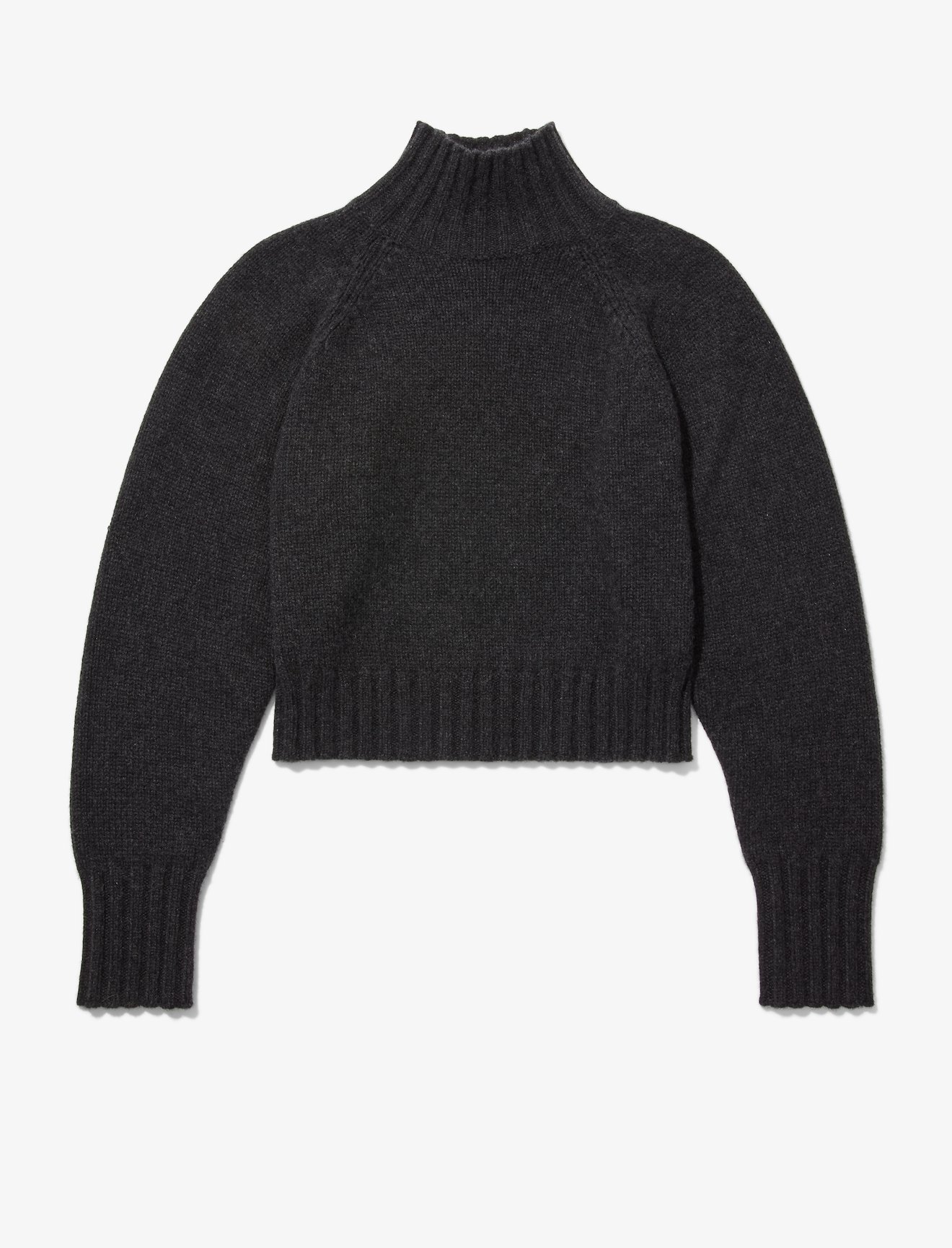 Cashmere Traveling Rib Knit Turtleneck #4