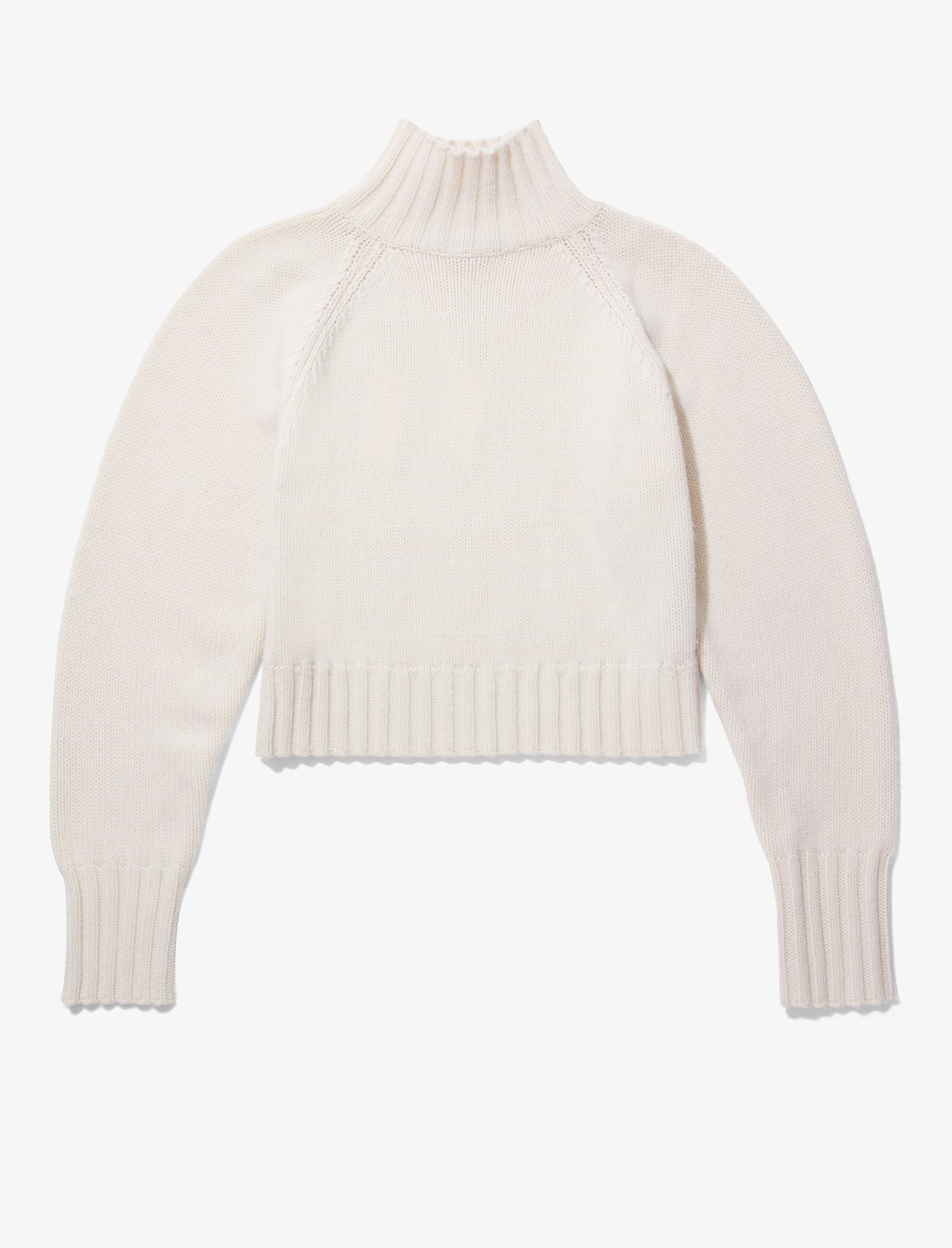 Cashmere Traveling Rib Knit Turtleneck #4