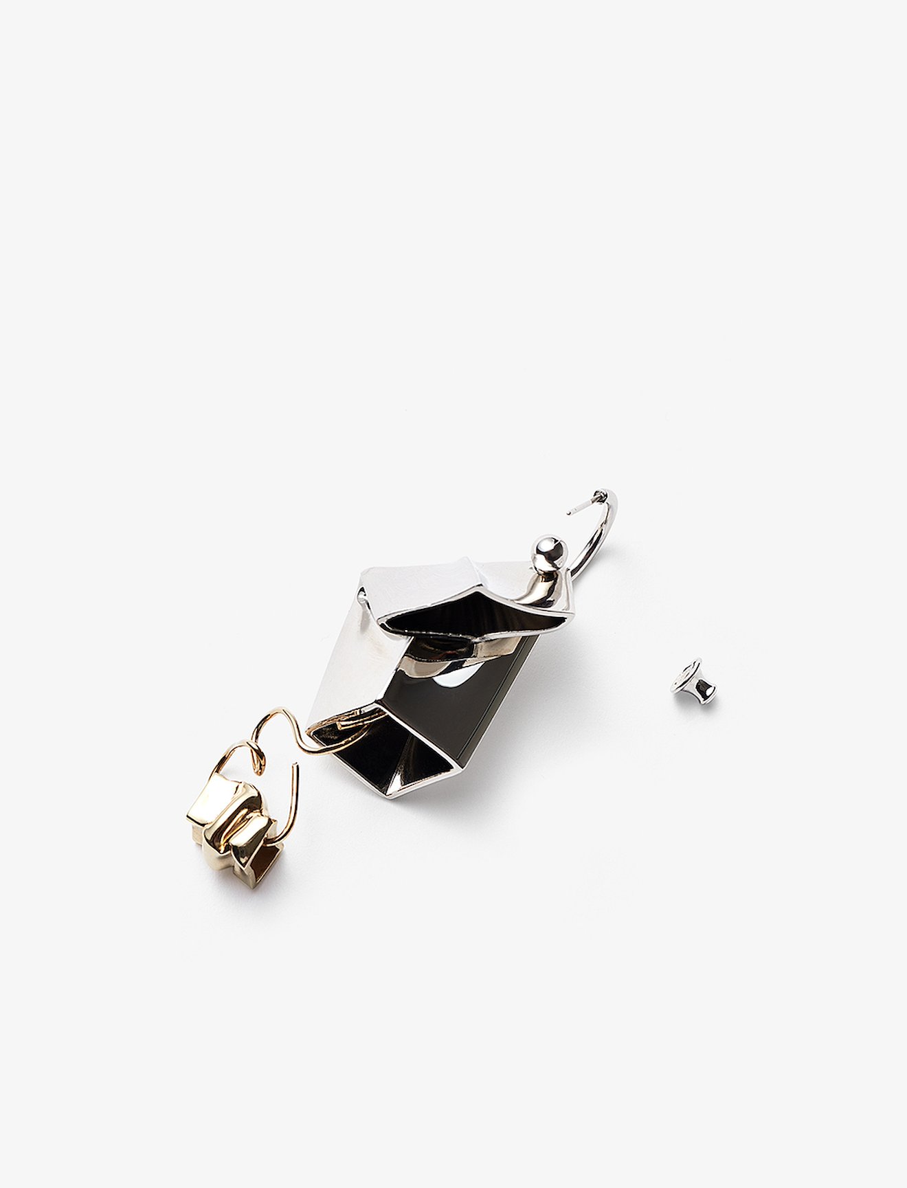 Charm and Wire Earring #1