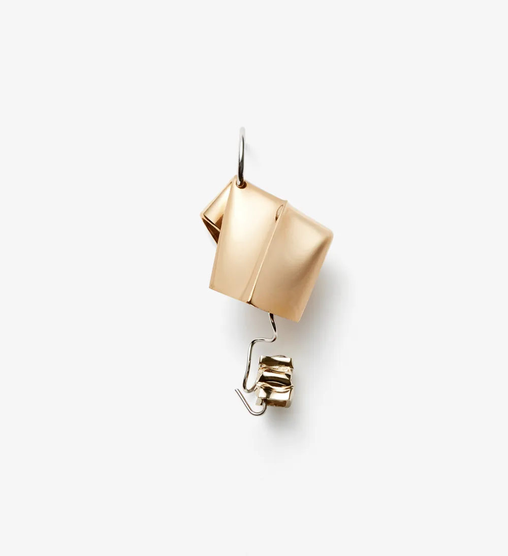 Charm and Wire Earring