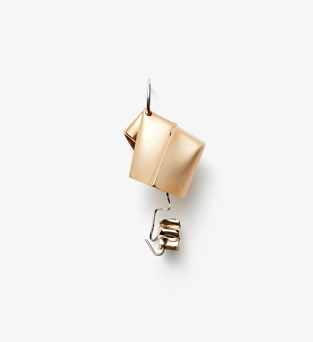 Charm and Wire Earring