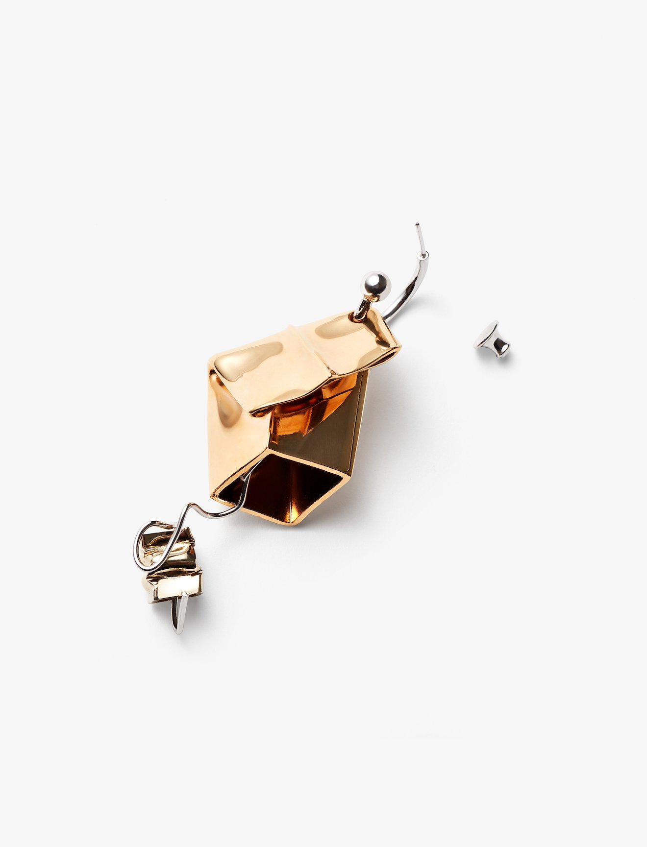 Charm and Wire Earring #1