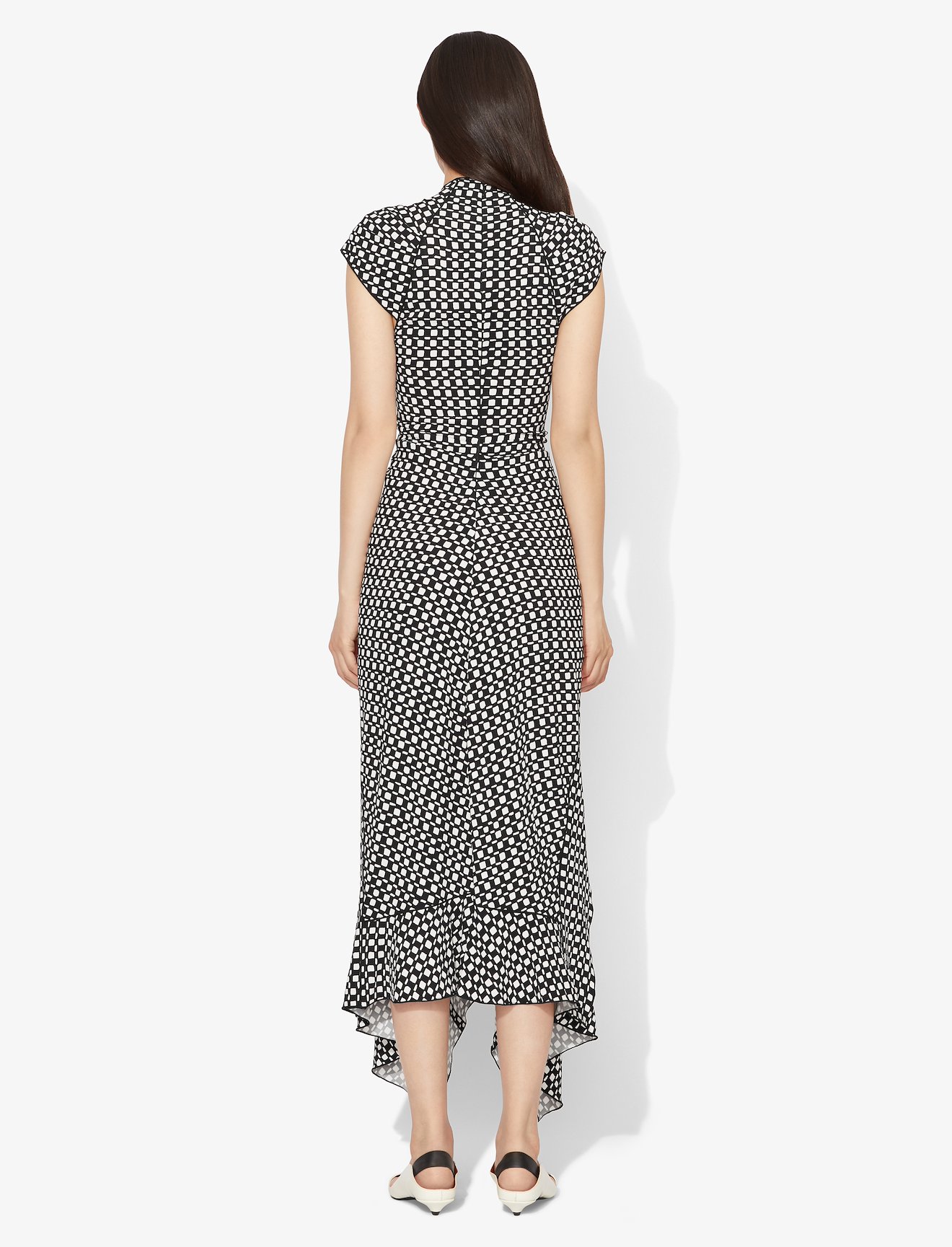 Checkered Tie Dress #2