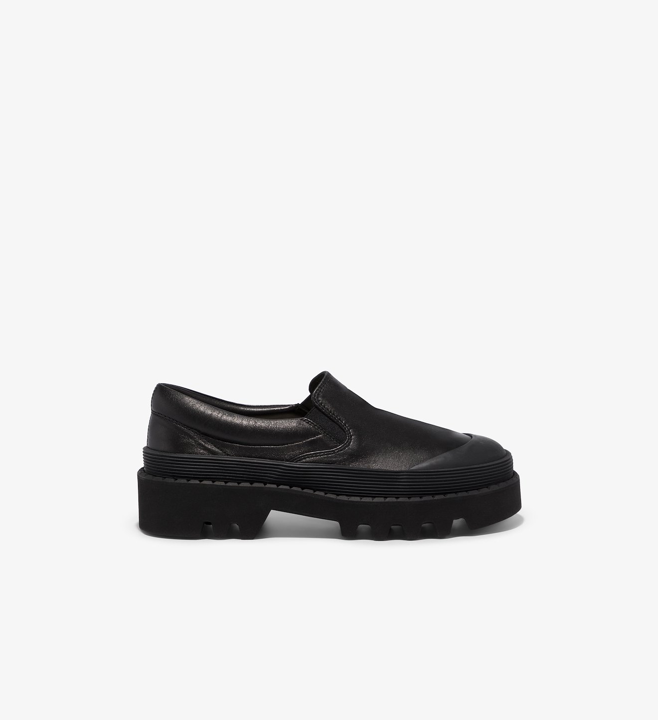 City Lug Sole Slip On Shoes