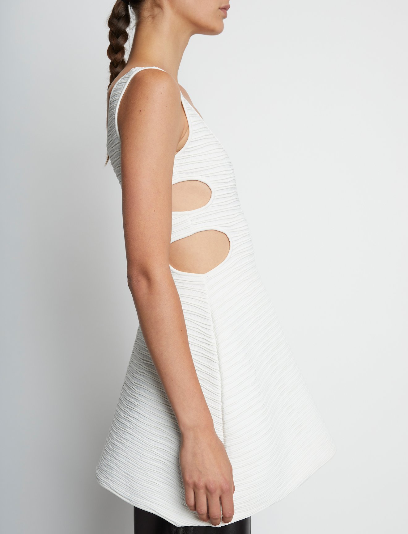 Cloque Knit Tank #1