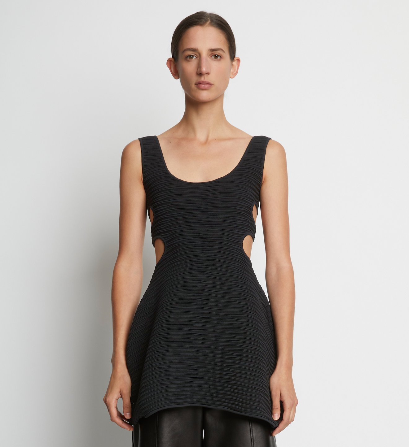 Cloque Knit Tank