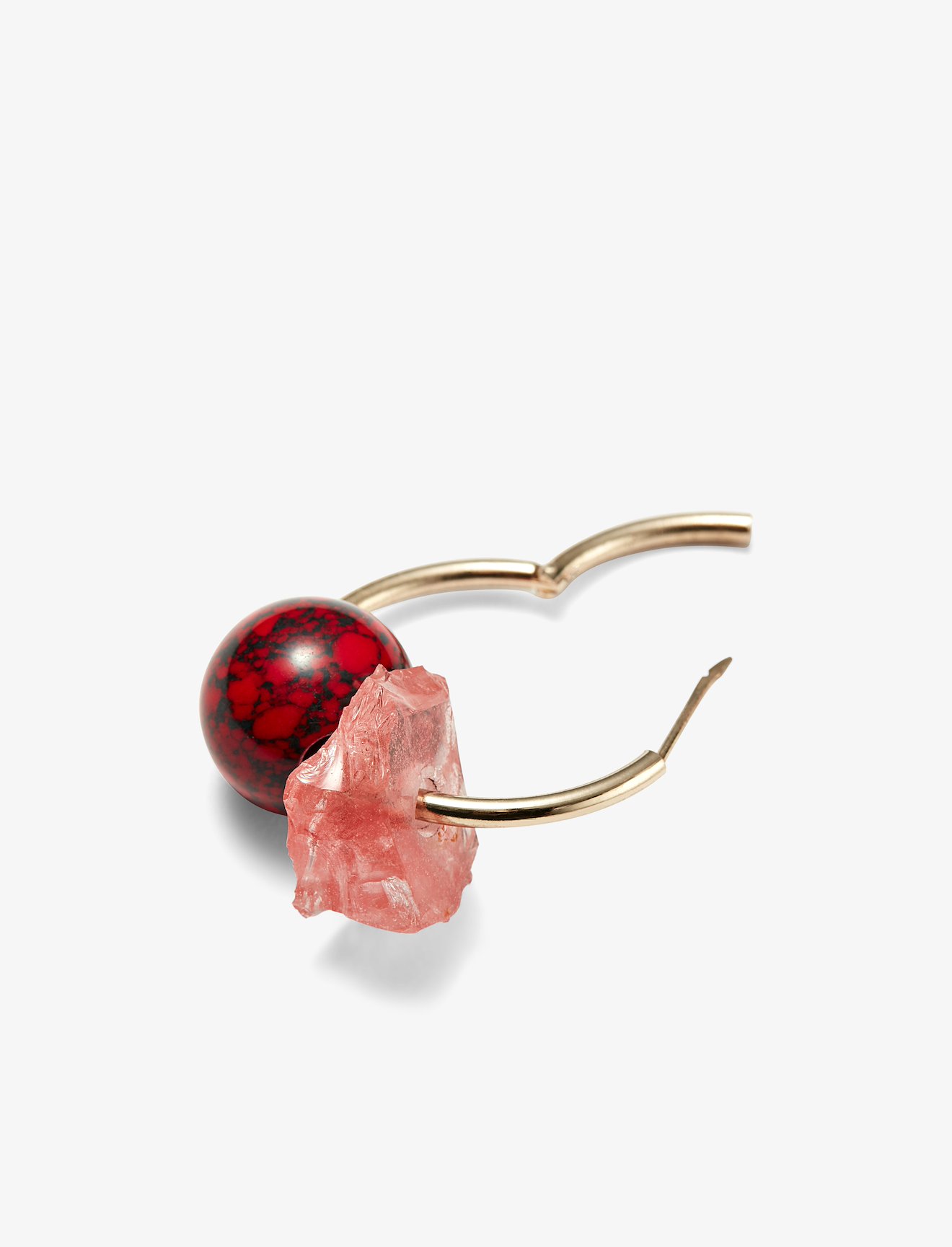 Cluster Hoop Earring #1