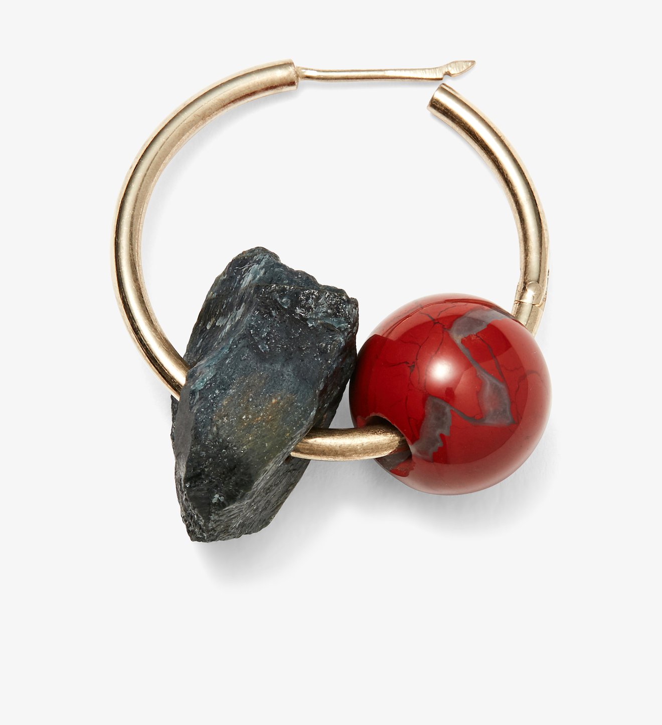 Cluster Hoop Earring