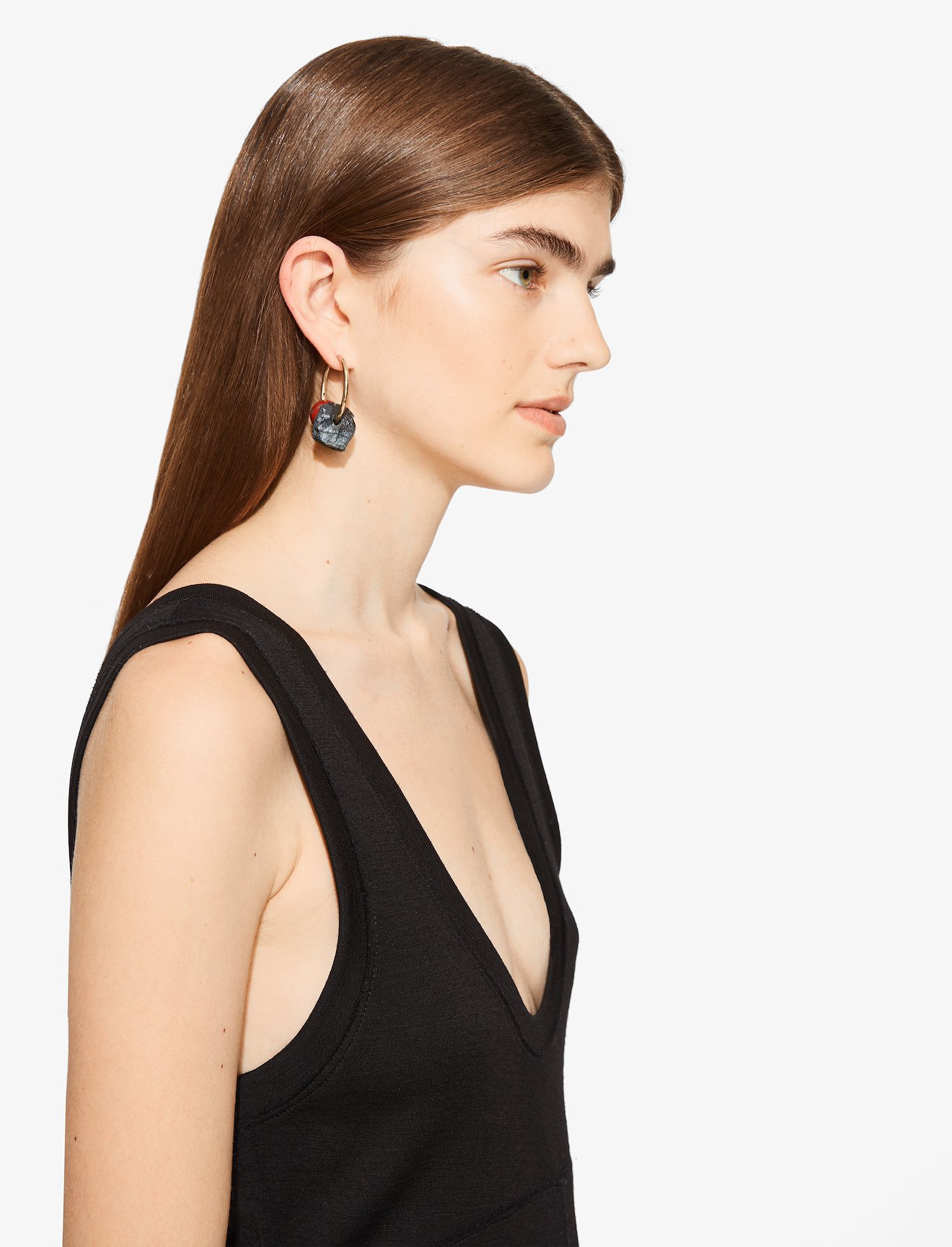 Cluster Hoop Earring #1