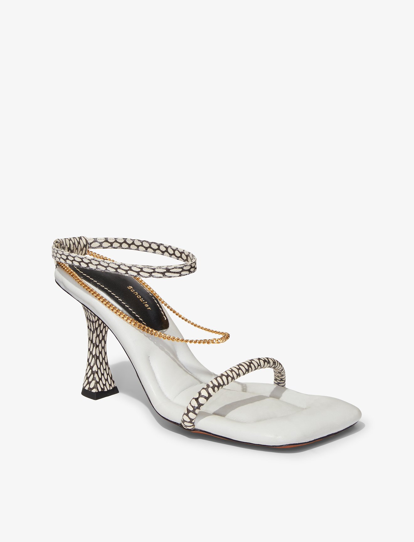 Cobra Chained High Heel Sandals #1