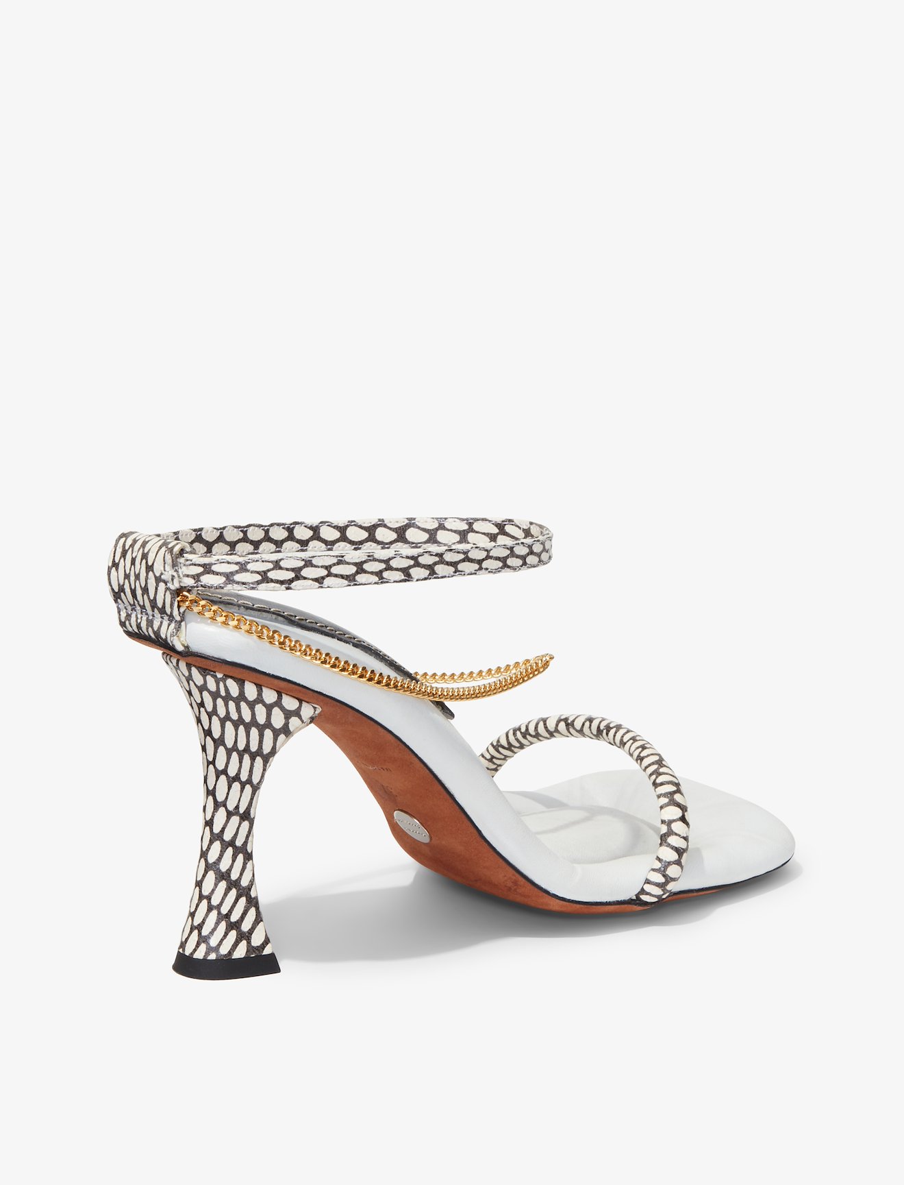 Cobra Chained High Heel Sandals #2