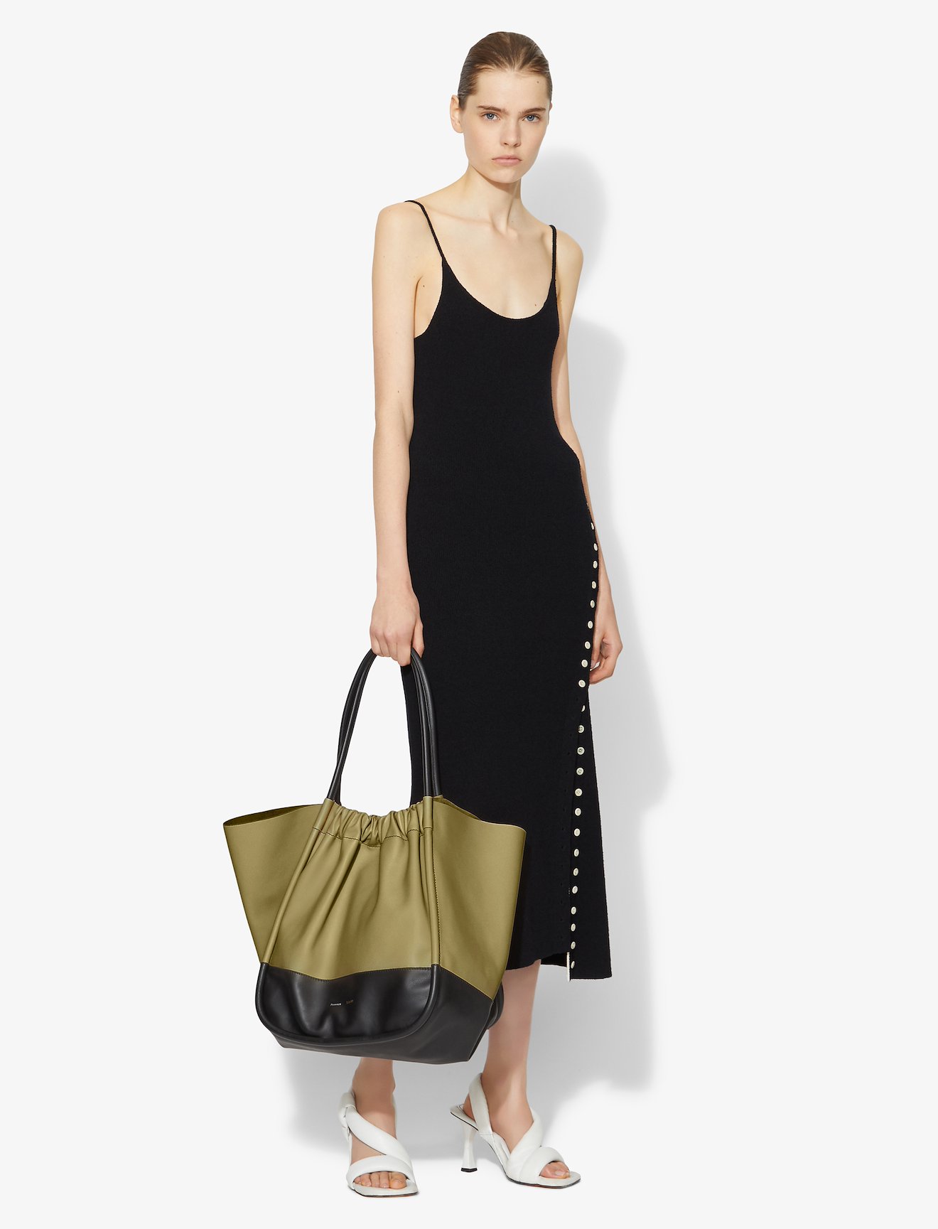 Colorblock Ruched XL Tote #2