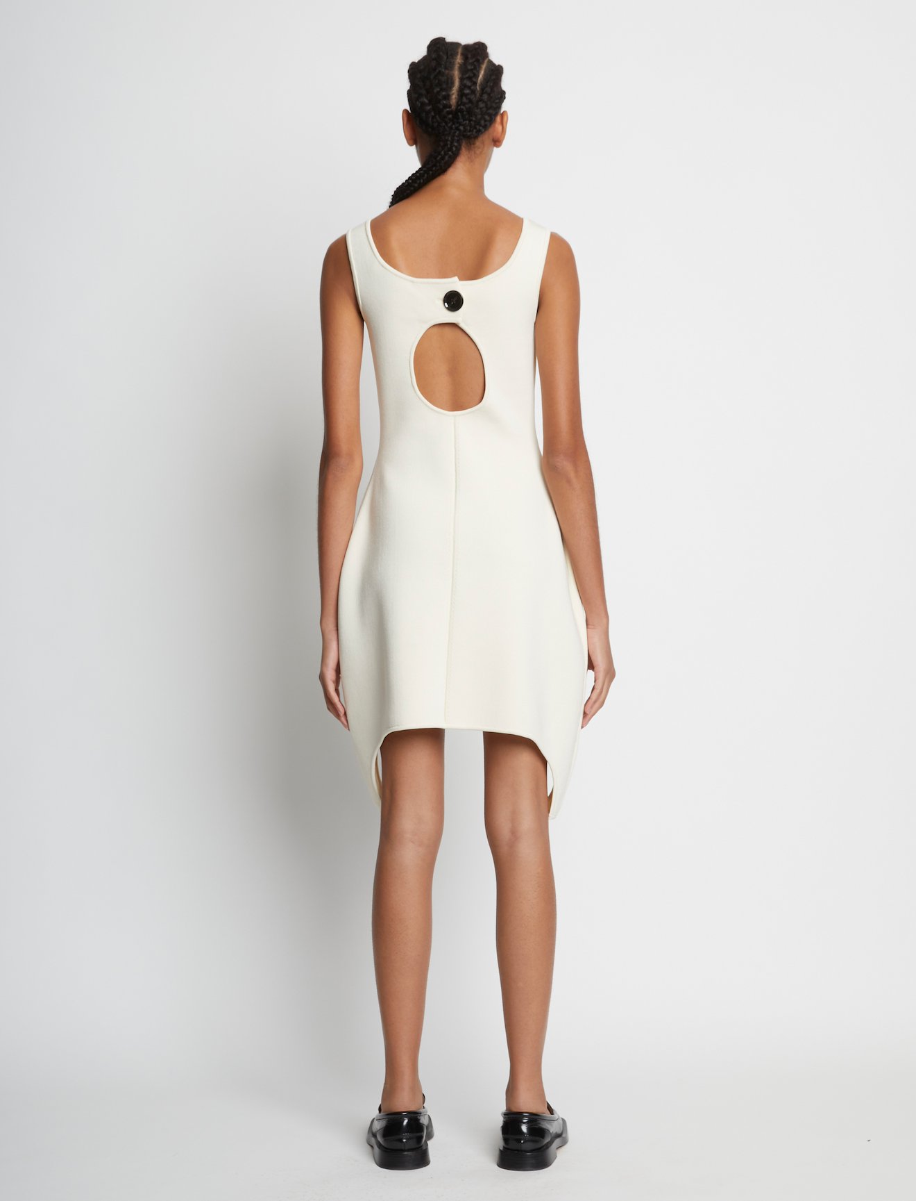 Compact Viscose Knit Scultped Dress #2