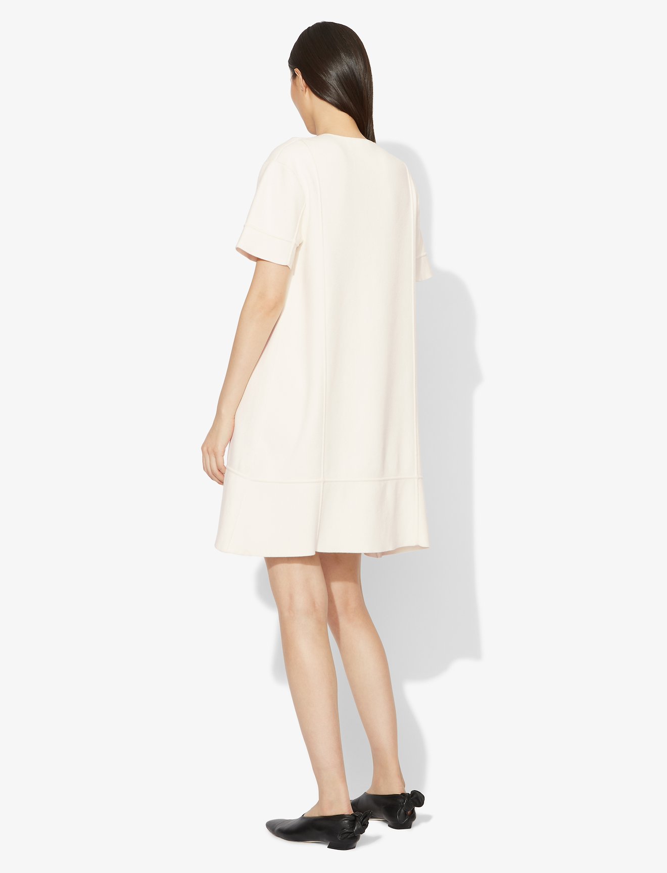Contoured Short Sleeve Compact Knit Dress #2